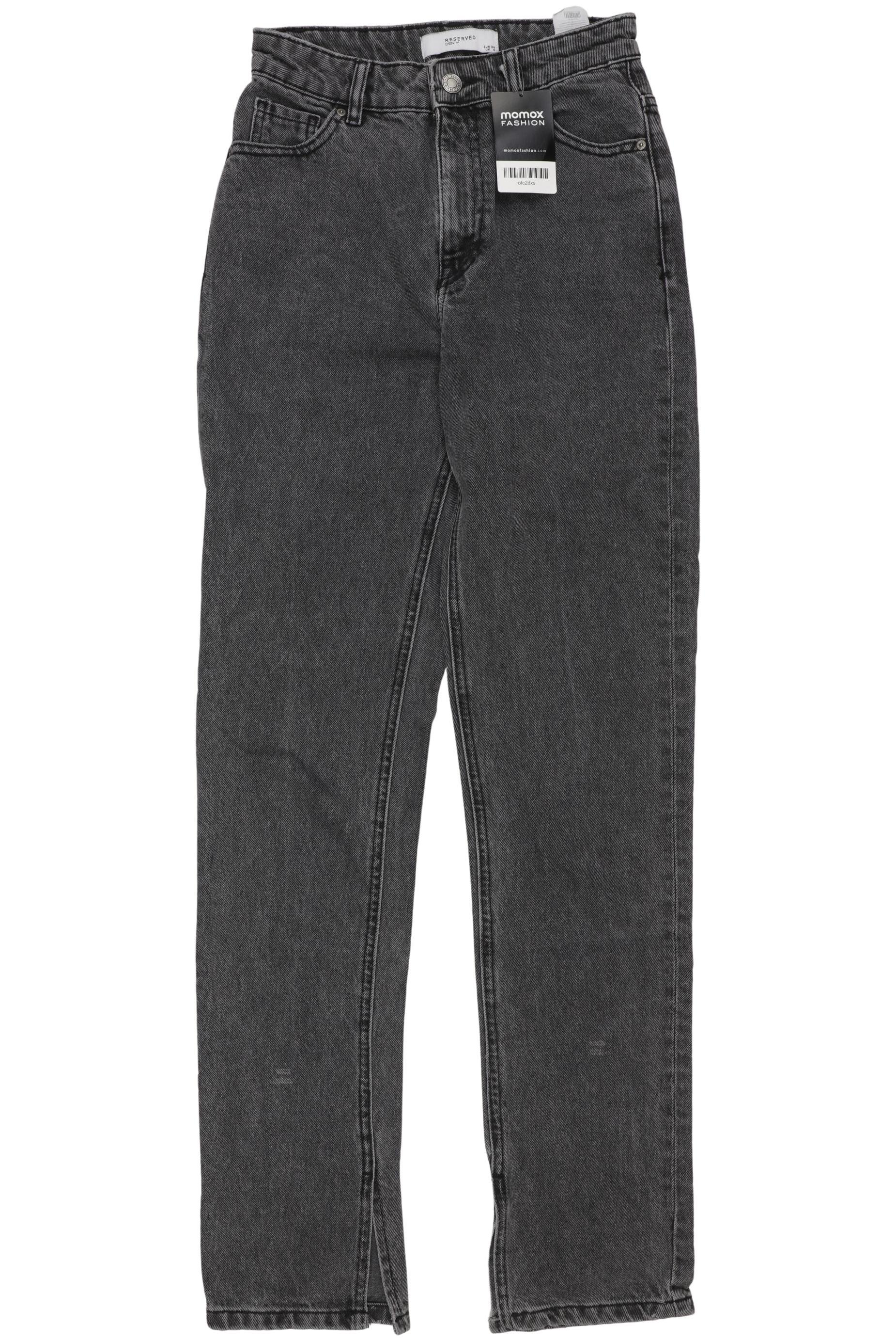 

Reserved Damen Jeans, grau, Gr. 34
