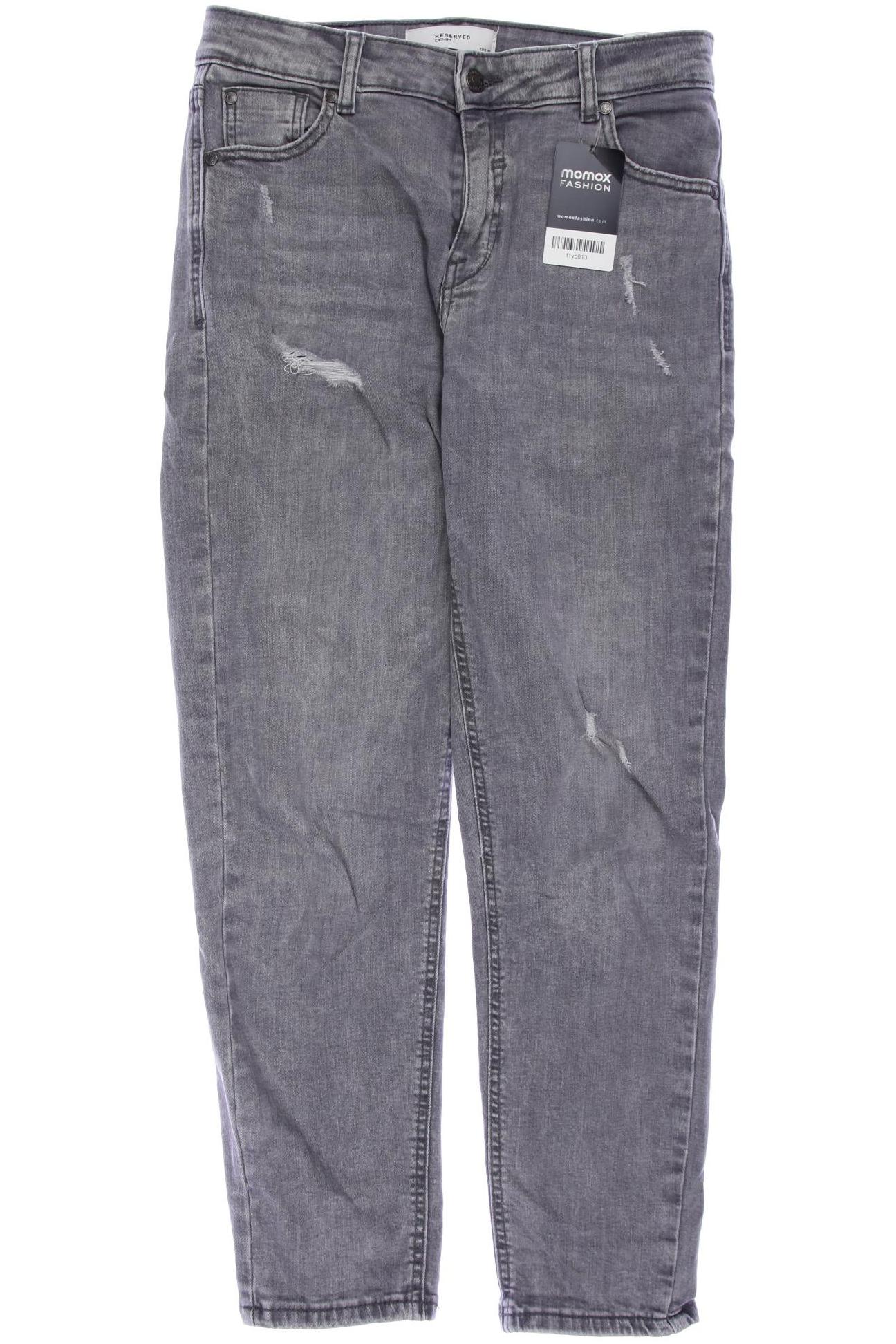 

Reserved Damen Jeans, grau, Gr. 36