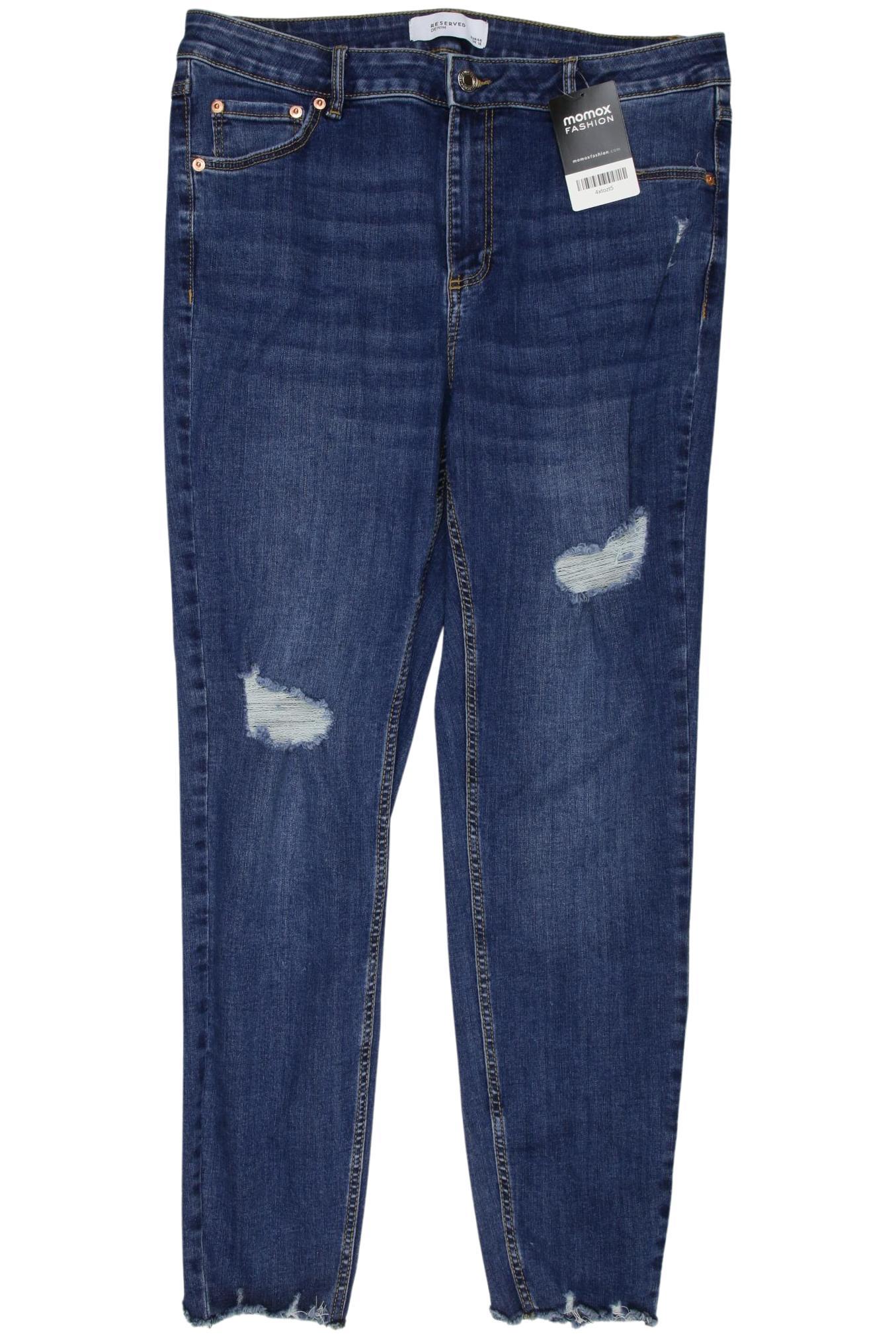 

Reserved Damen Jeans, marineblau, Gr. 44