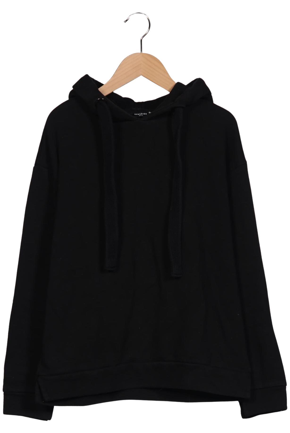 

Reserved Damen Kapuzenpullover, schwarz, Gr. 34