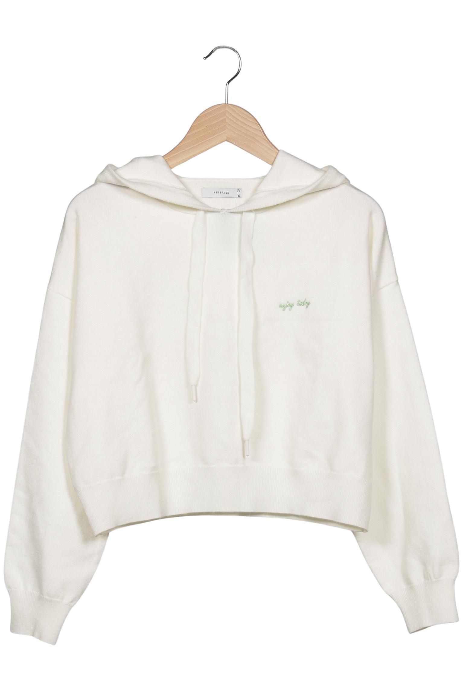 

Reserved Damen Kapuzenpullover, cremeweiß, Gr. 36