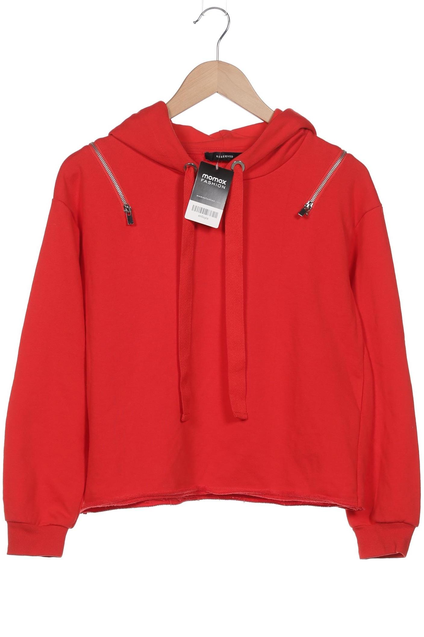

Reserved Damen Kapuzenpullover, rot, Gr. 36