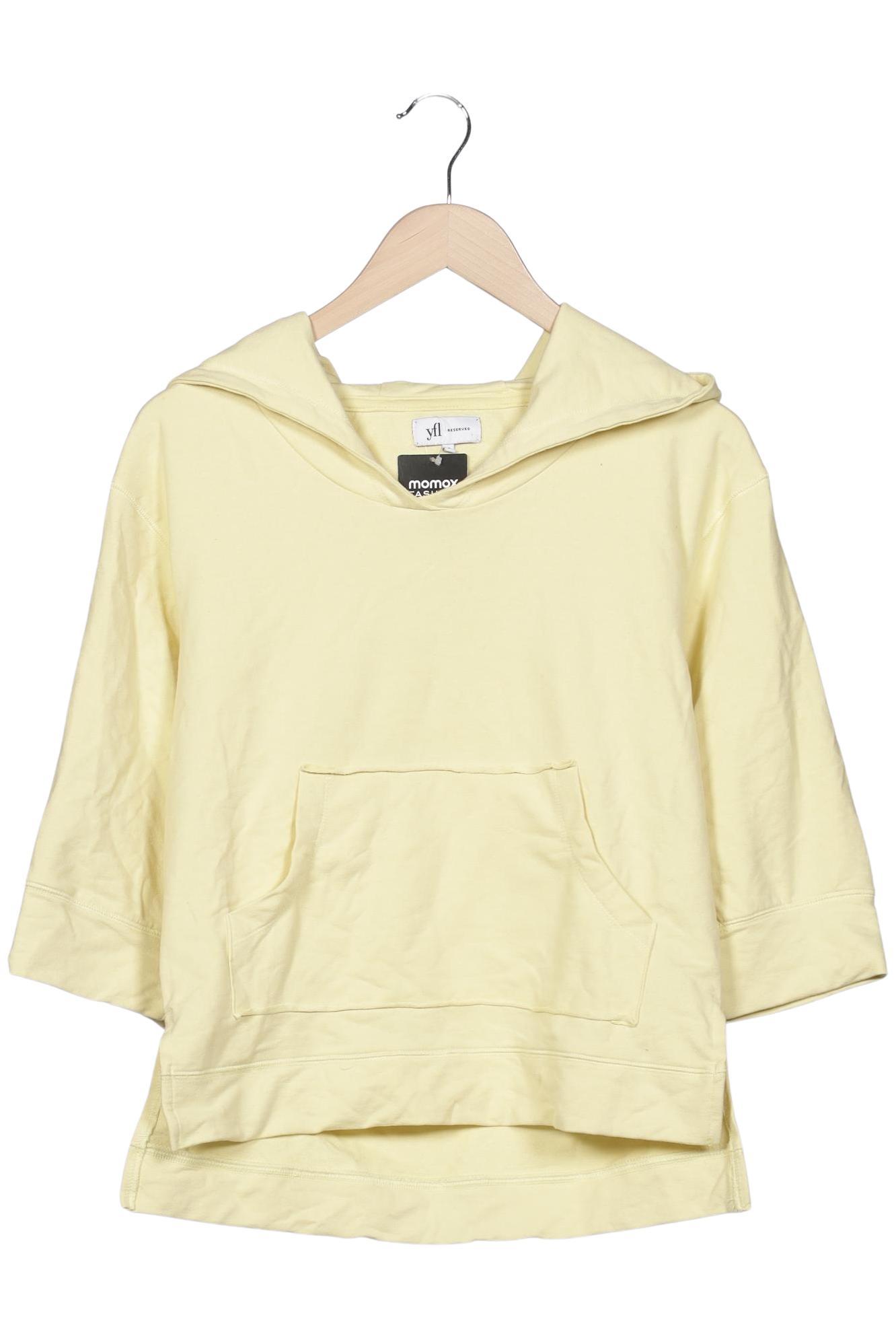 

Reserved Damen Kapuzenpullover, gelb, Gr. 36