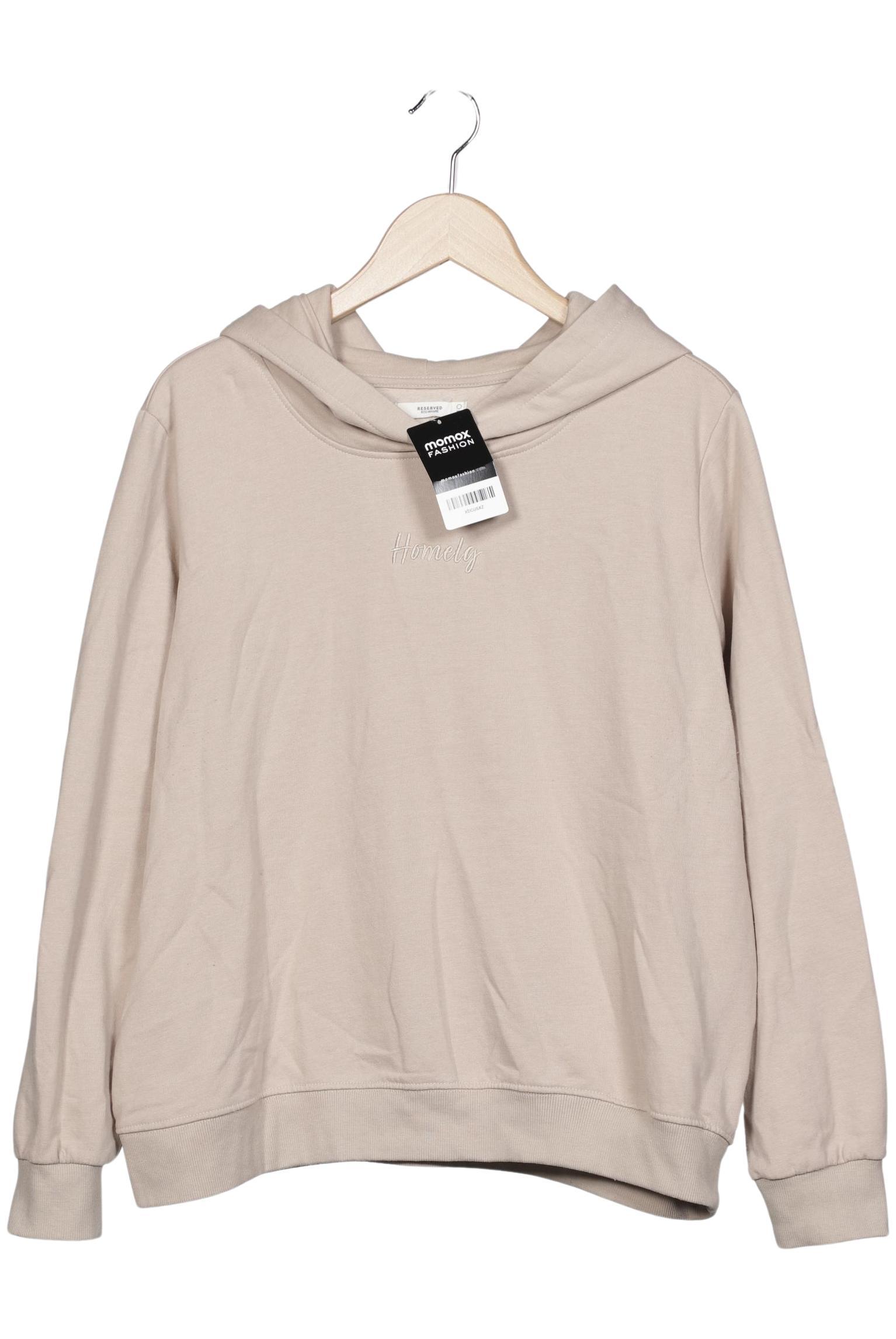 

Reserved Damen Kapuzenpullover, beige, Gr. 44