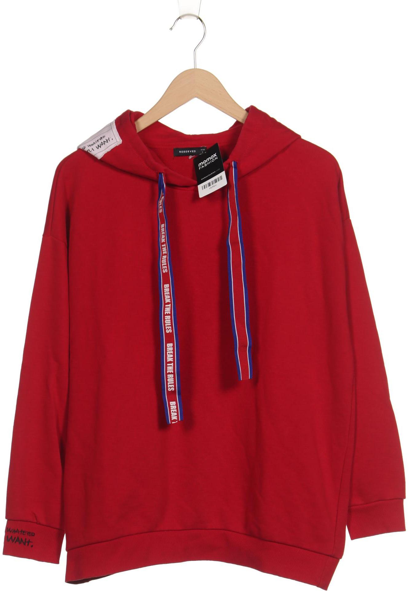 

Reserved Damen Kapuzenpullover, rot, Gr. 42