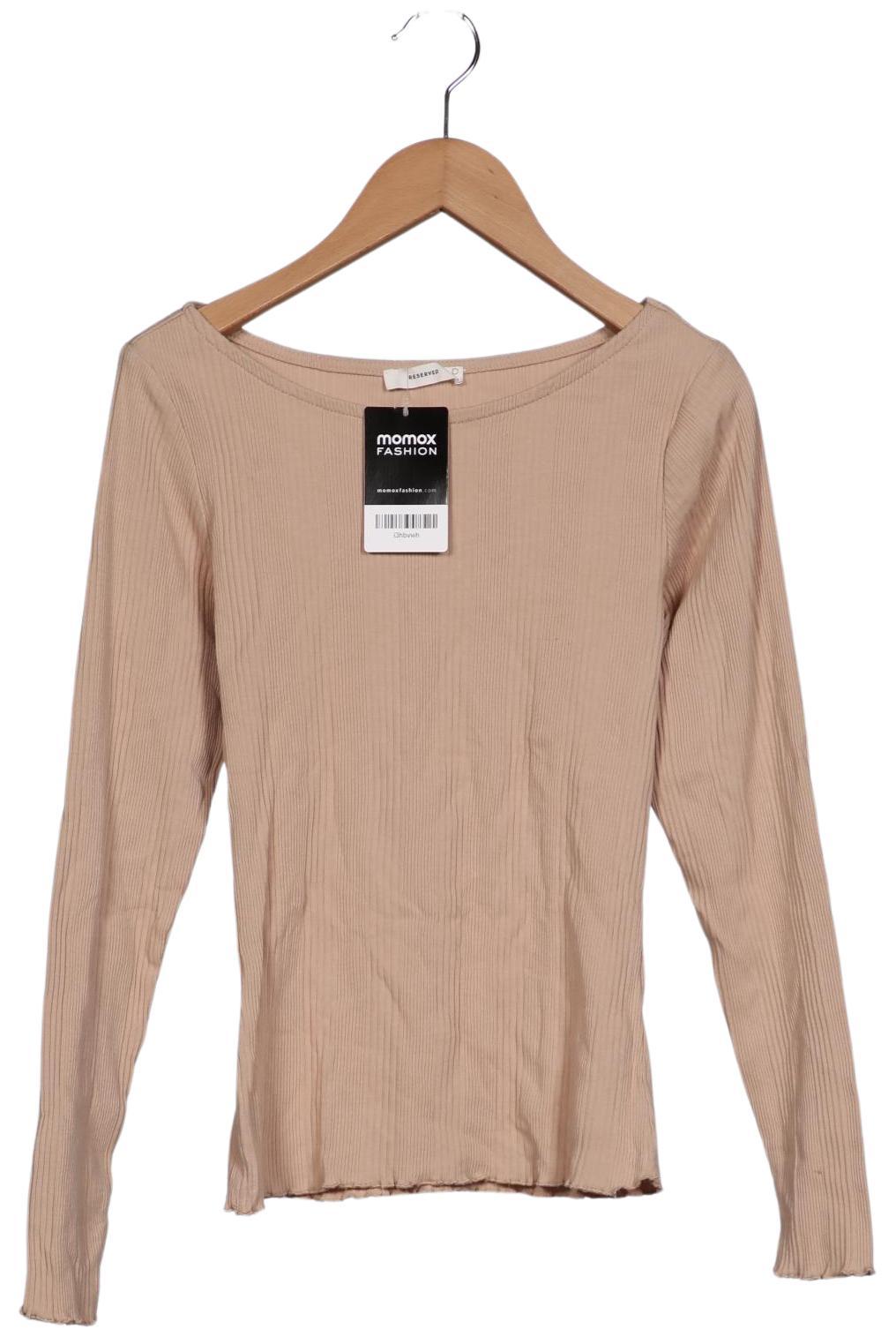 

Reserved Damen Langarmshirt, beige, Gr. 38