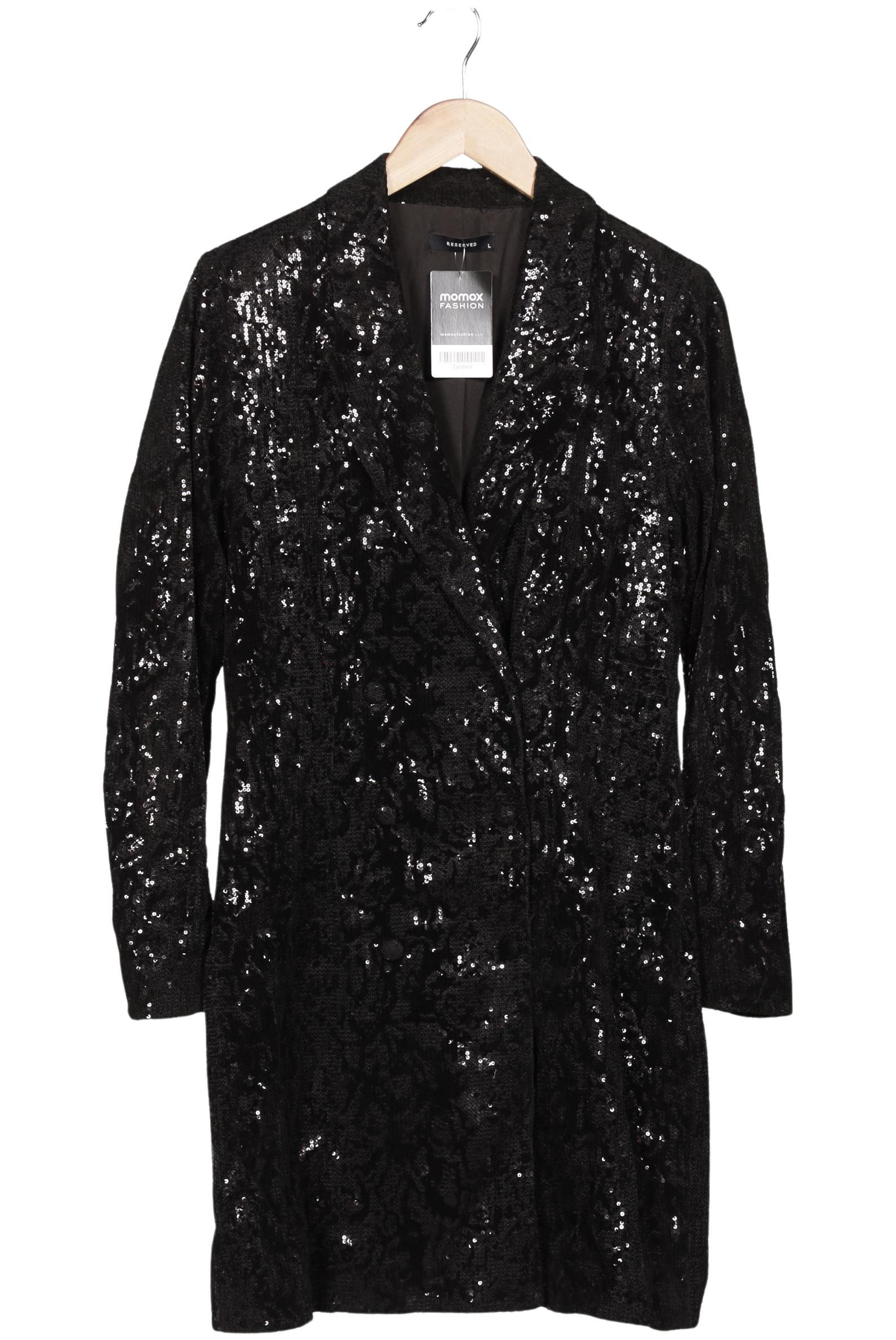 

Reserved Damen Mantel, schwarz, Gr. 42