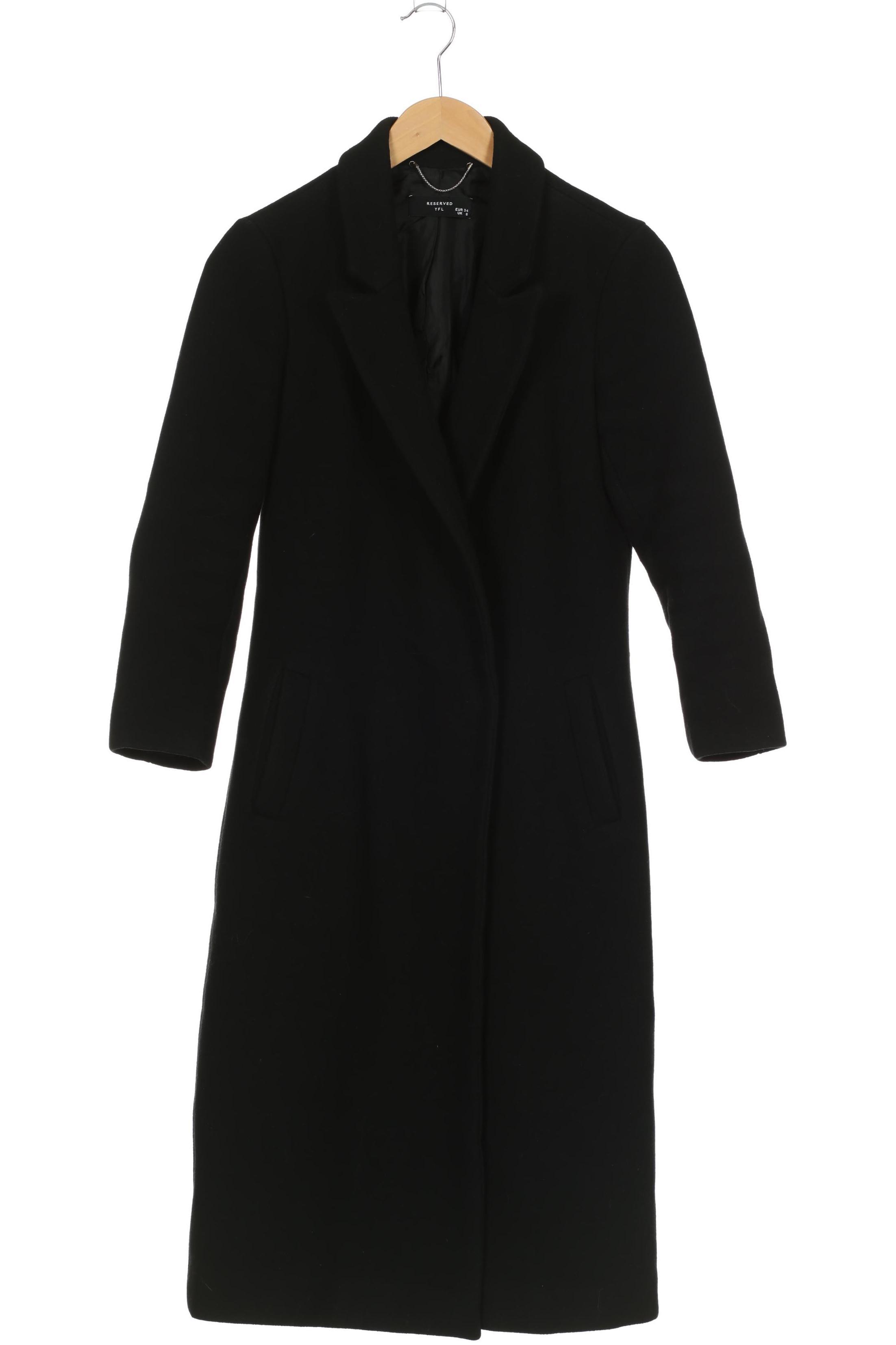 

Reserved Damen Mantel, schwarz, Gr. 34