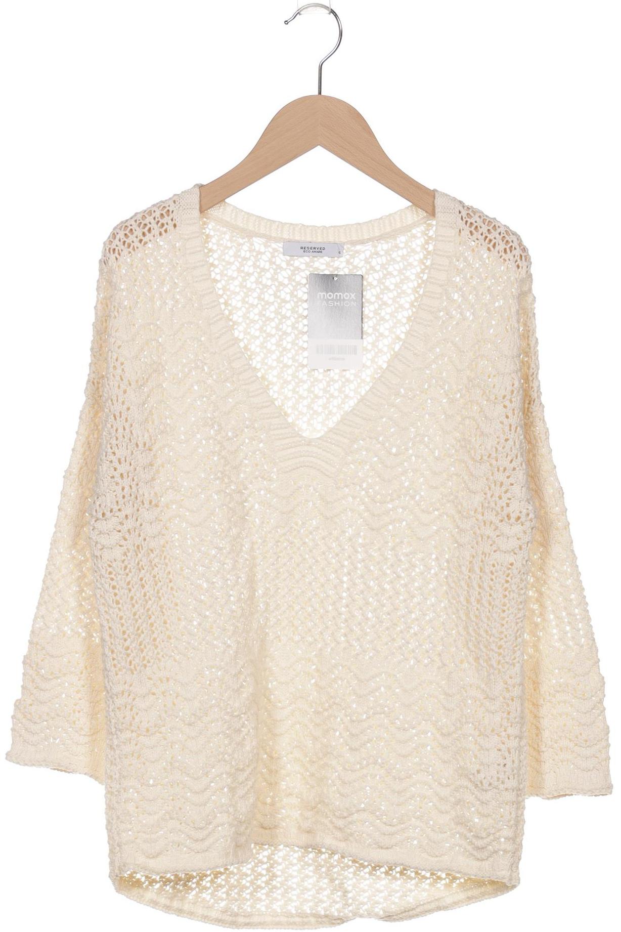 

Reserved Damen Pullover, cremeweiß, Gr. 36