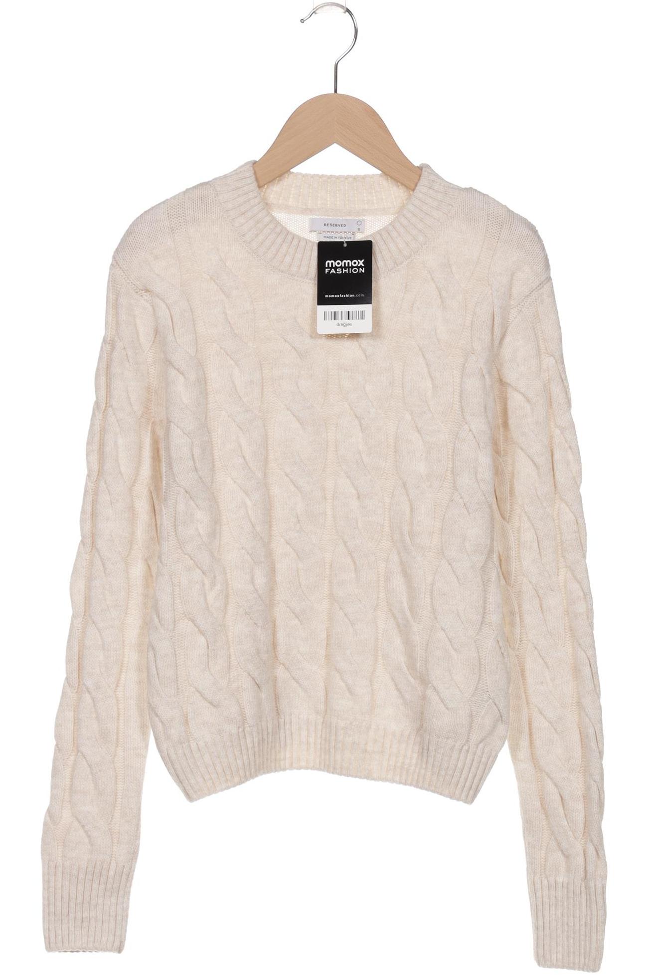 

Reserved Damen Pullover, cremeweiß, Gr. 36