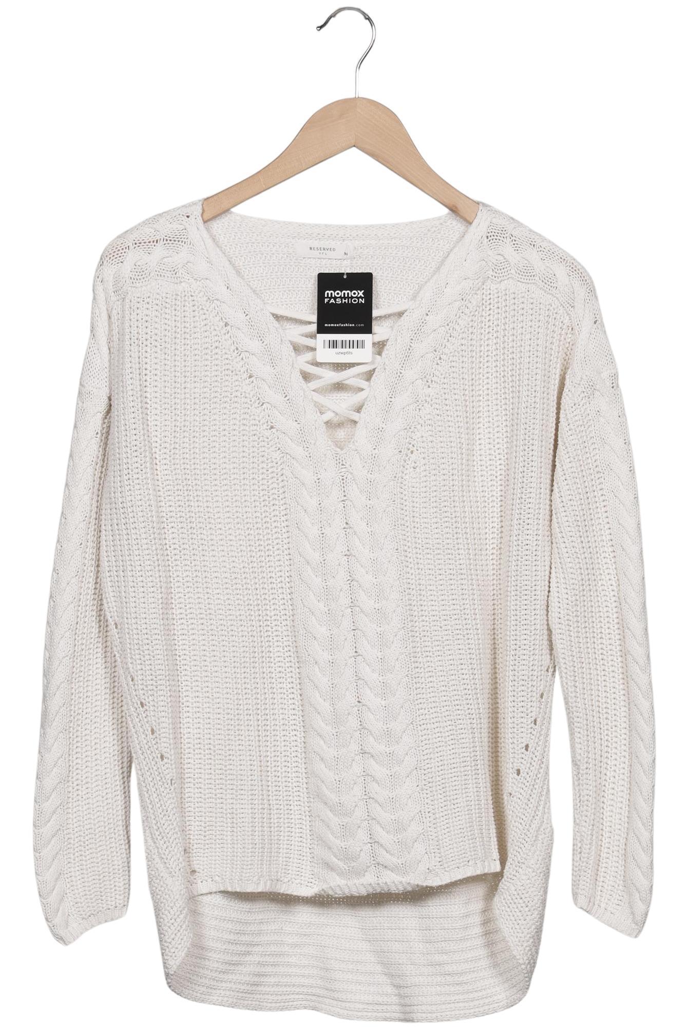 

Reserved Damen Pullover, cremeweiß, Gr. 38