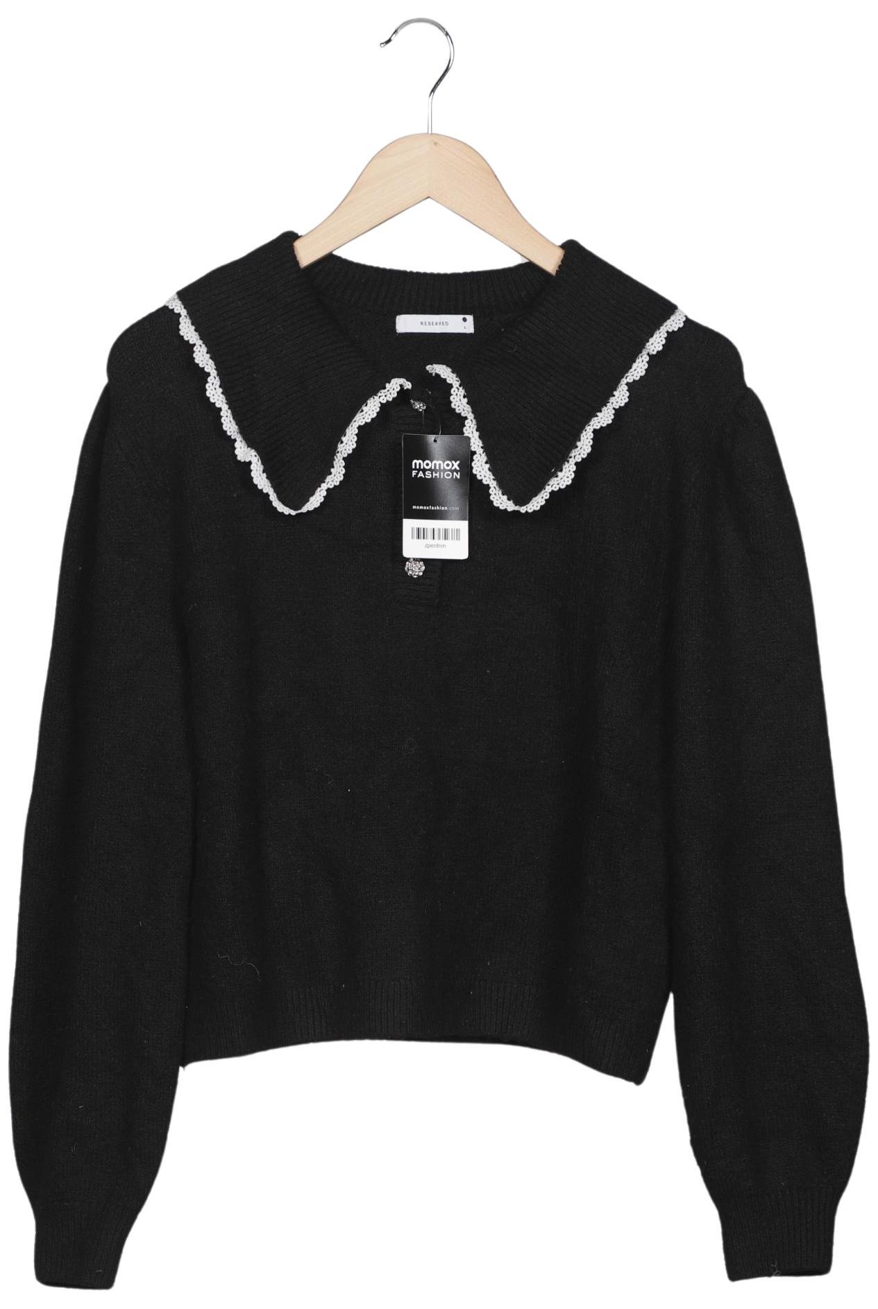 

Reserved Damen Pullover, schwarz, Gr. 42