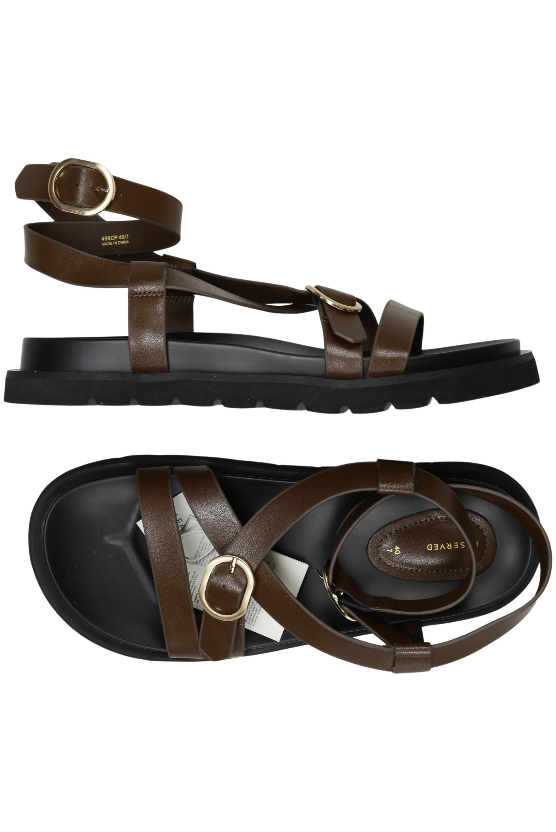 

Reserved Damen Sandale, braun, Gr. 40