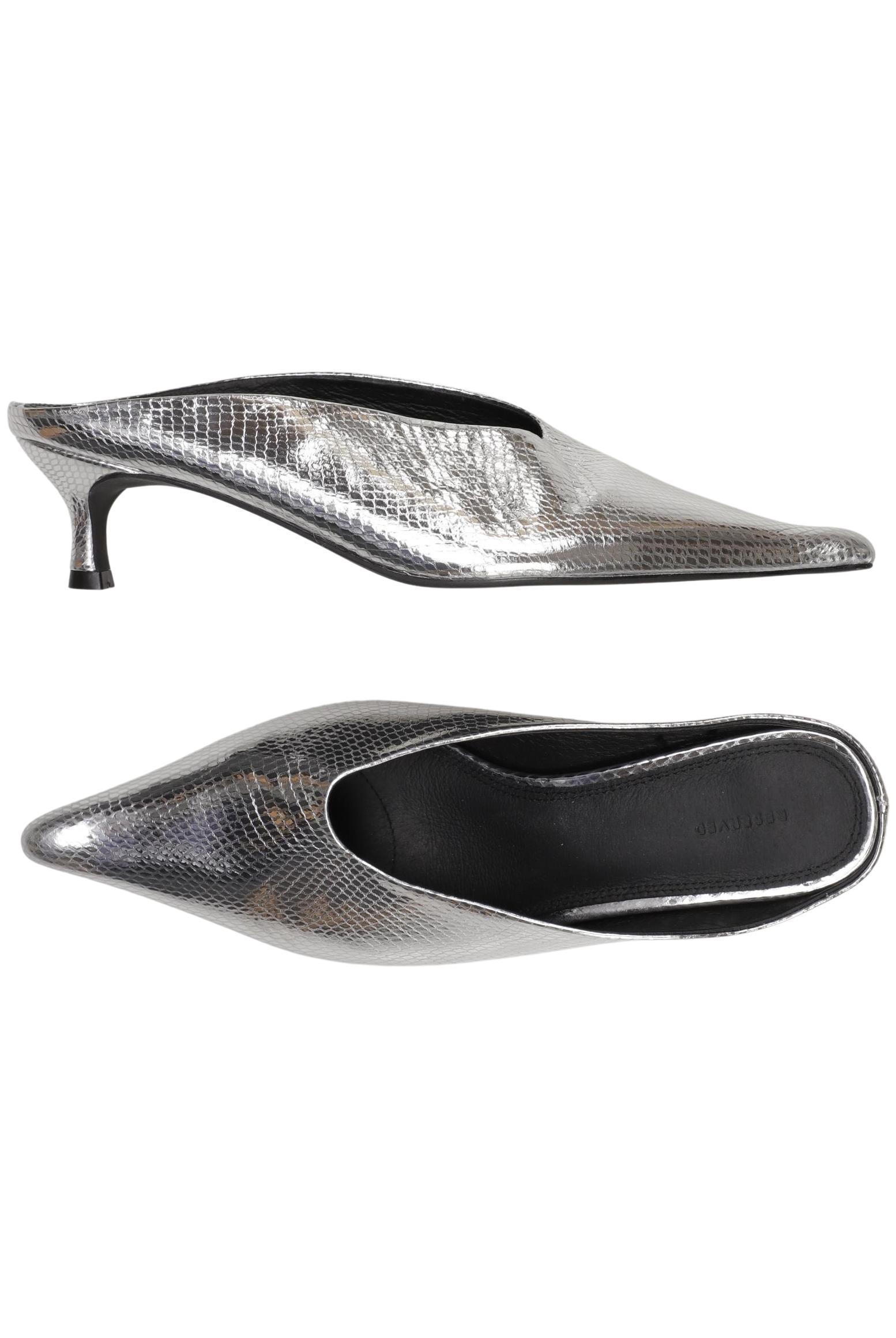 

Reserved Damen Sandale, silber, Gr. 40