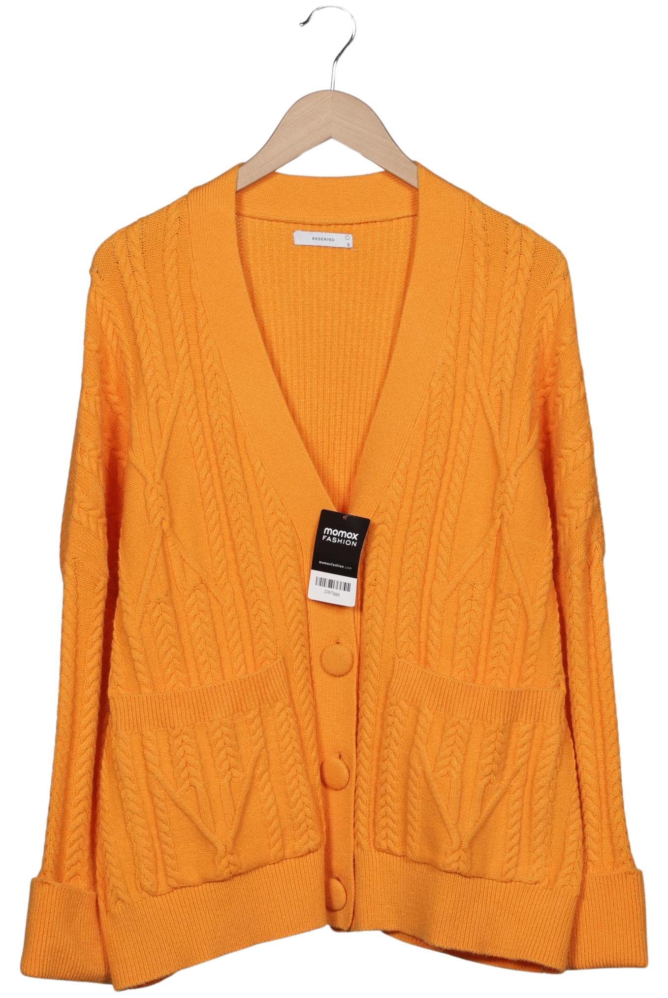 

Reserved Damen Strickjacke, orange, Gr. 36
