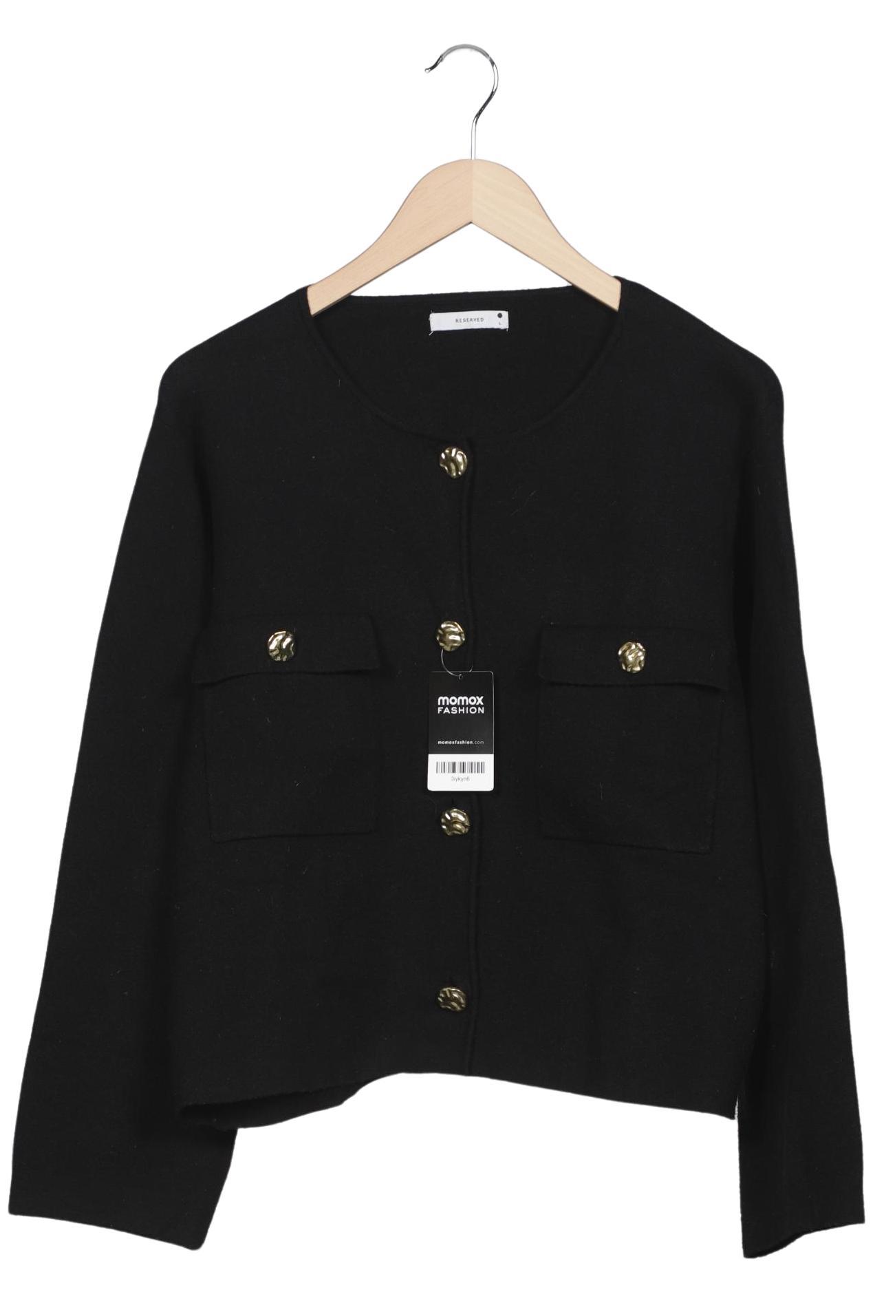 

Reserved Damen Strickjacke, schwarz, Gr. 42