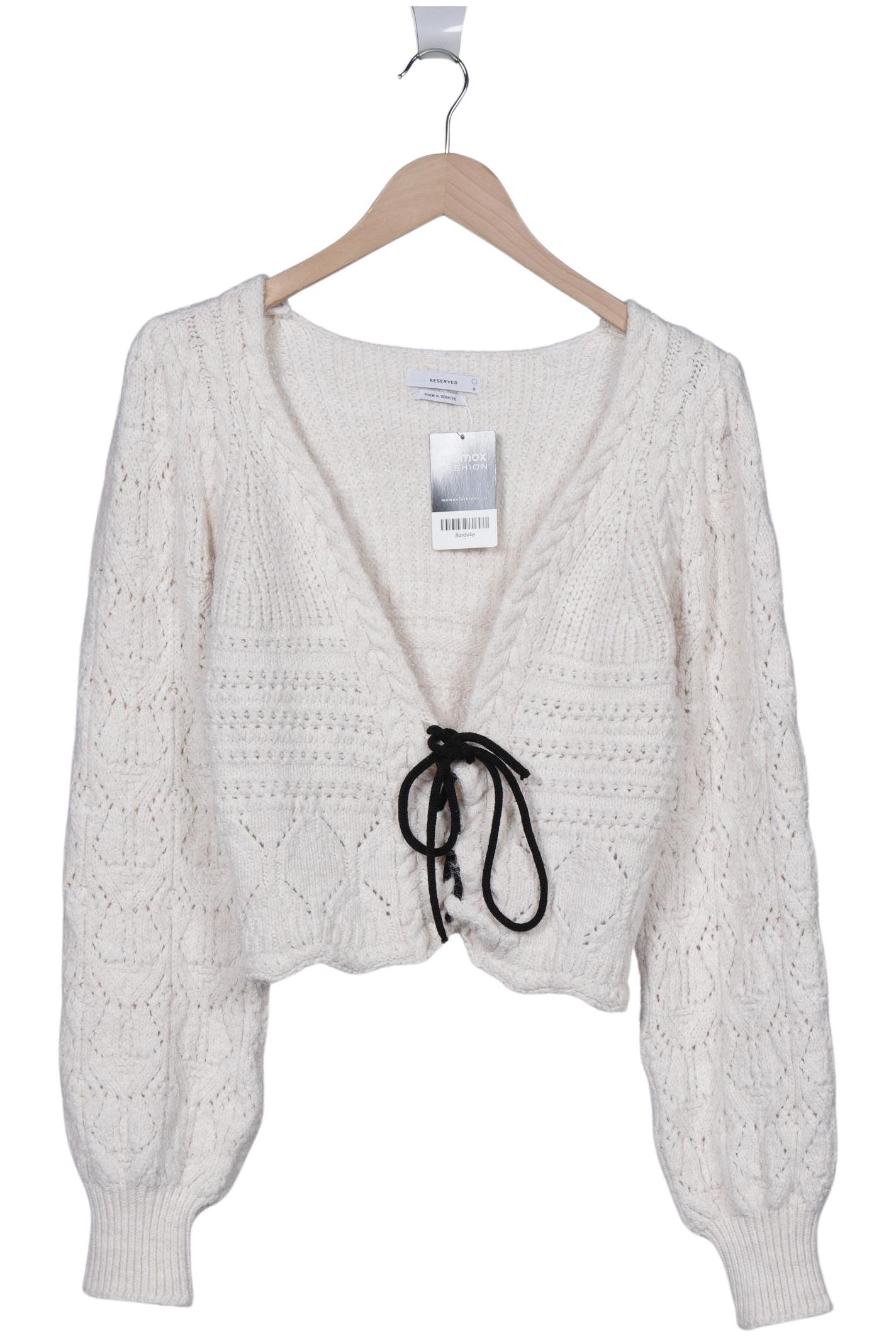 

Reserved Damen Strickjacke, cremeweiß, Gr. 36