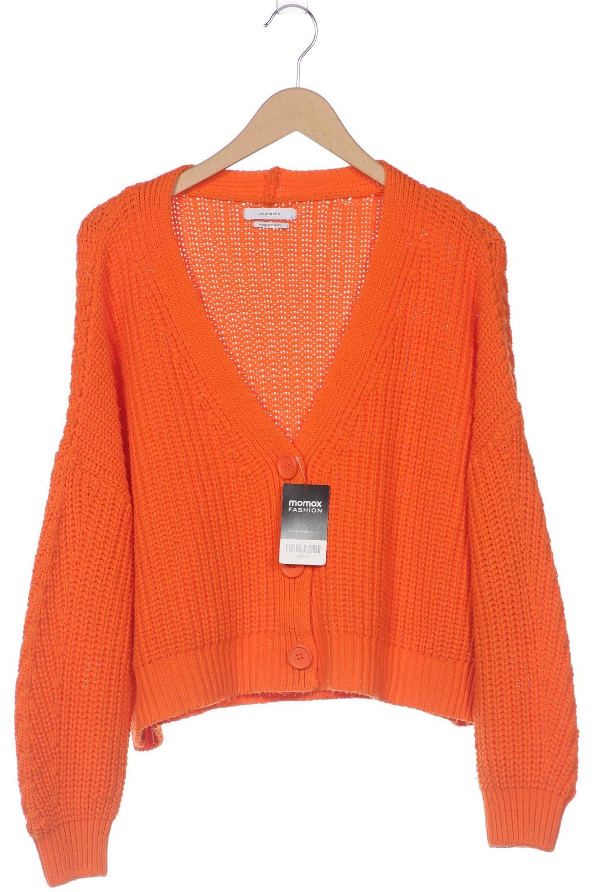 

Reserved Damen Strickjacke, orange, Gr. 42