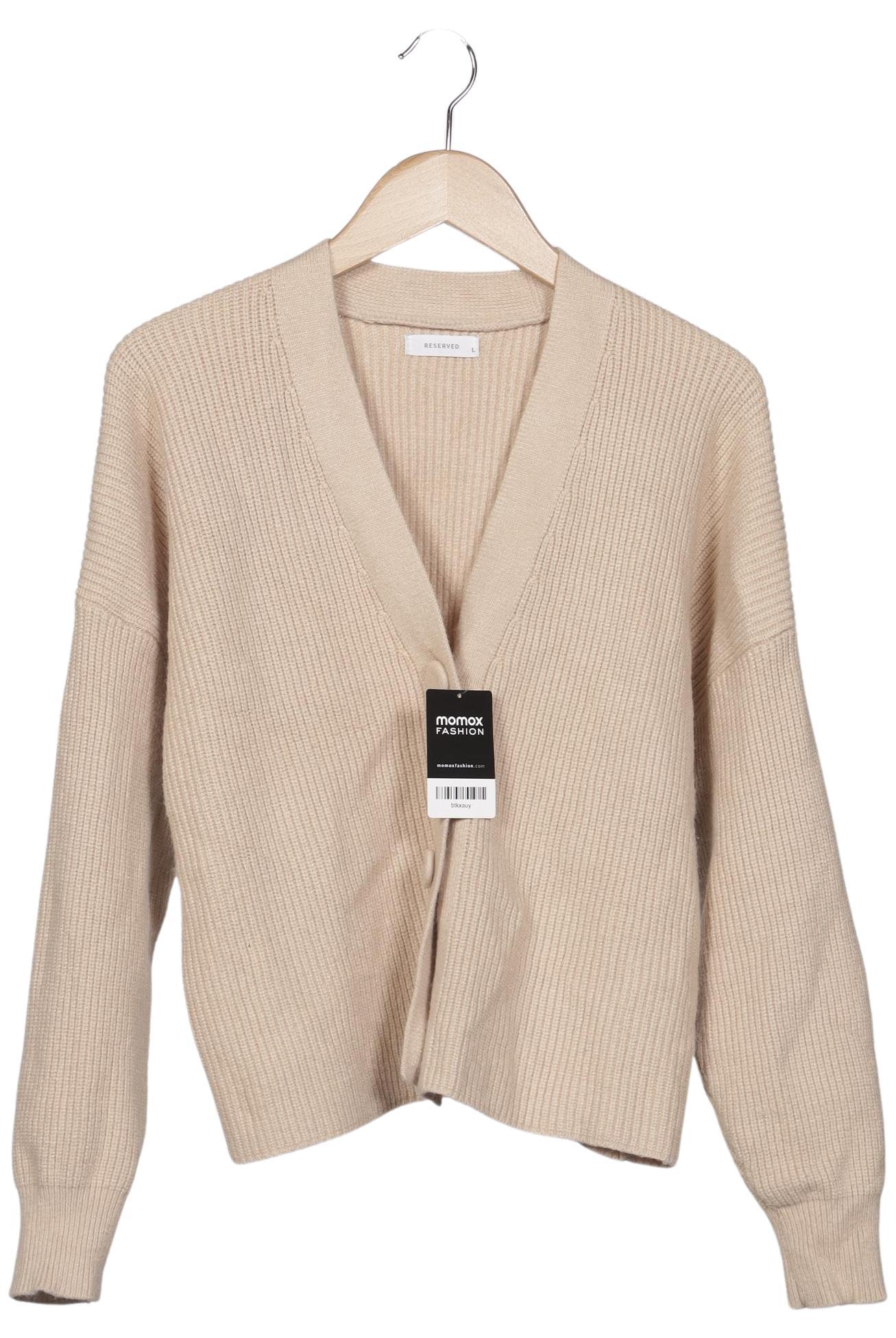 

Reserved Damen Strickjacke, beige, Gr. 42