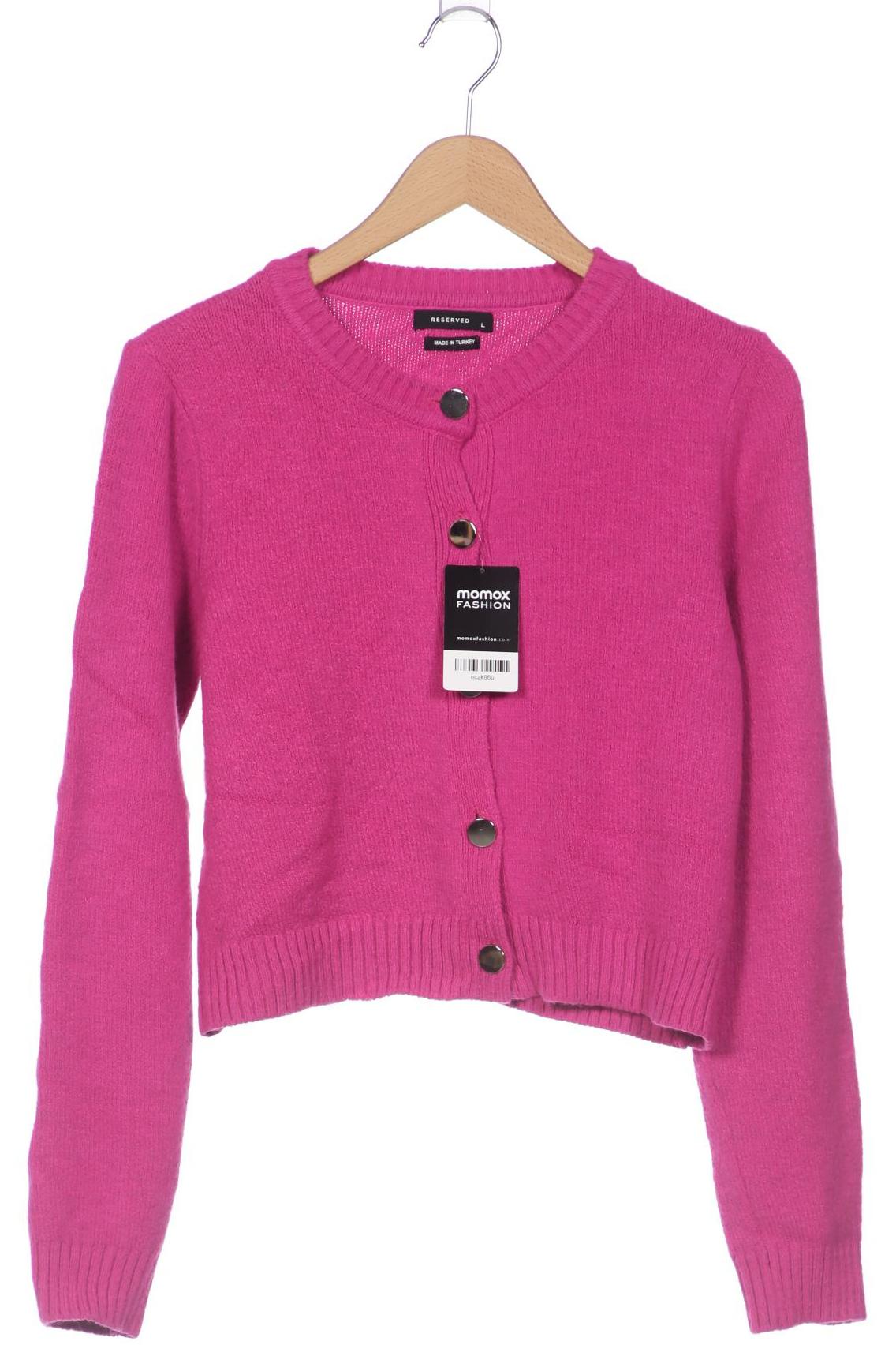 

Reserved Damen Strickjacke, pink, Gr. 42