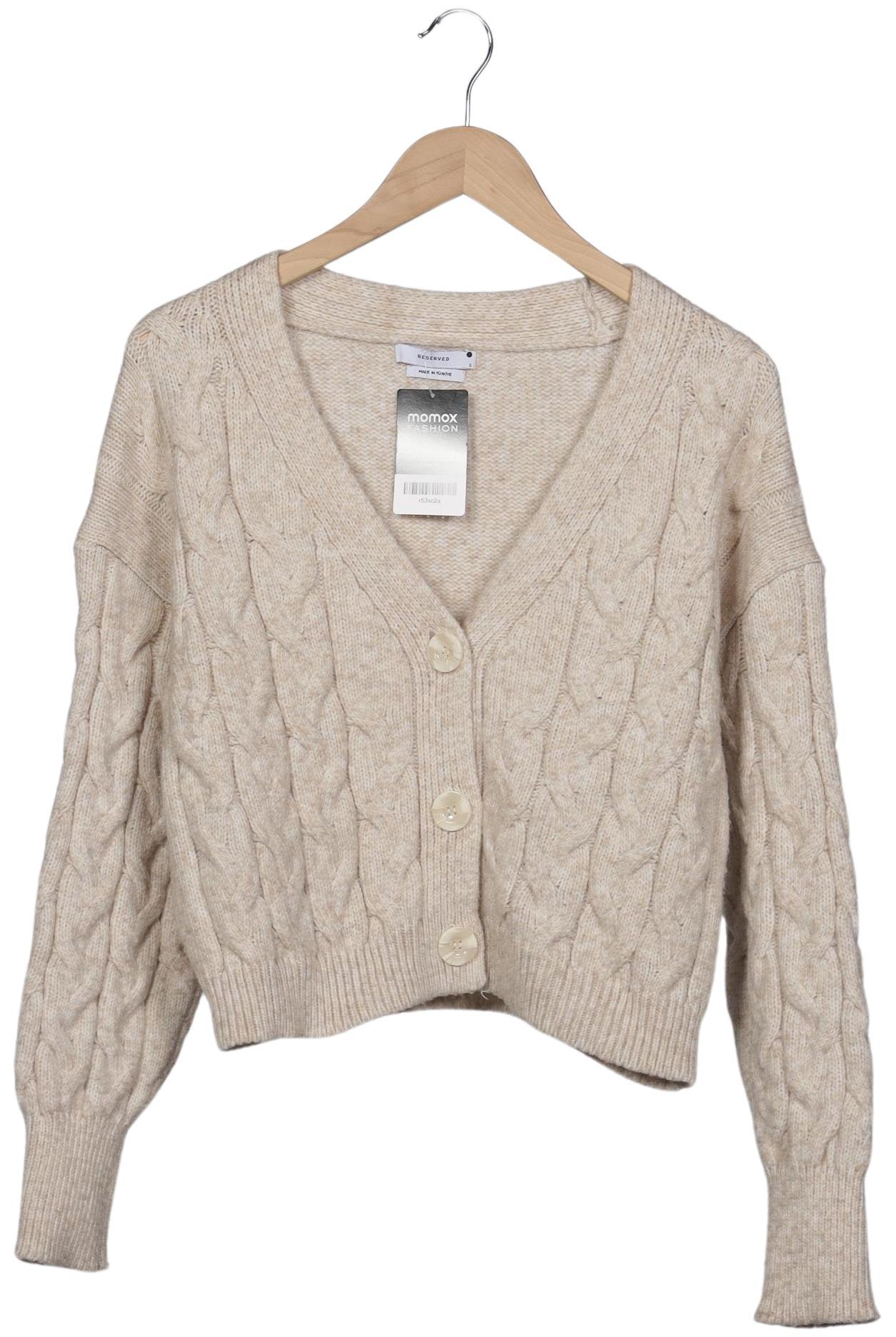 

Reserved Damen Strickjacke, beige, Gr. 36