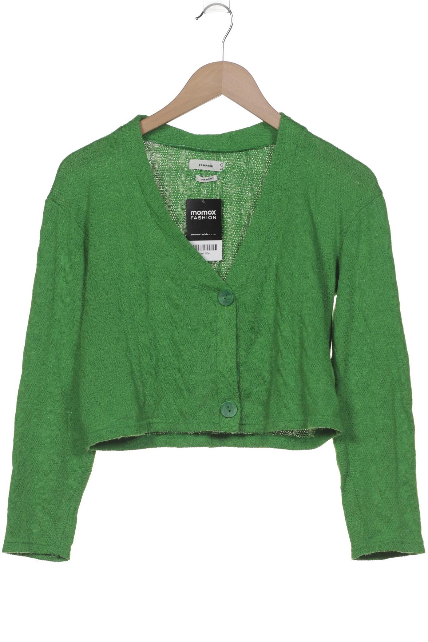

Reserved Damen Strickjacke, grün, Gr. 34