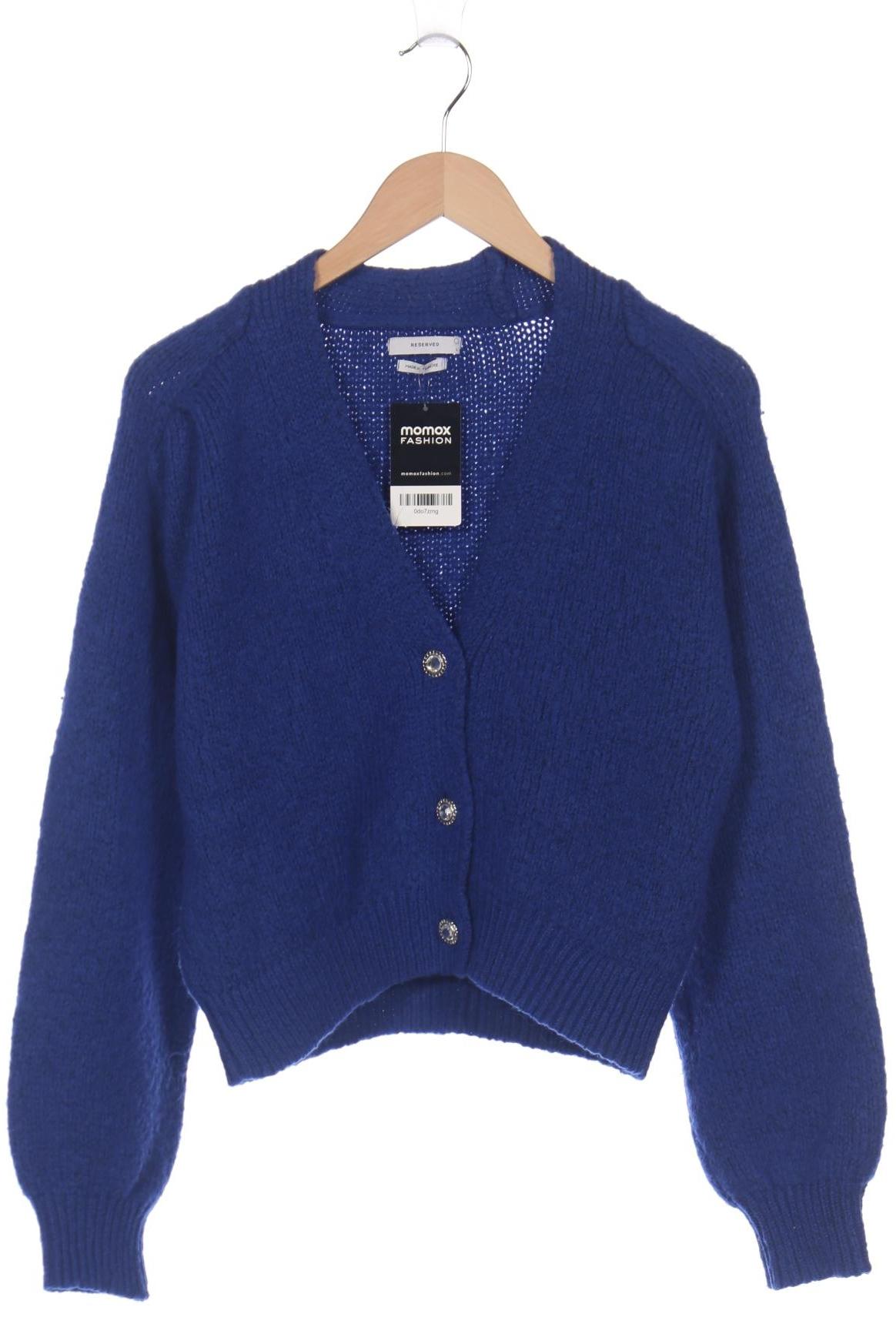 

Reserved Damen Strickjacke, blau, Gr. 42