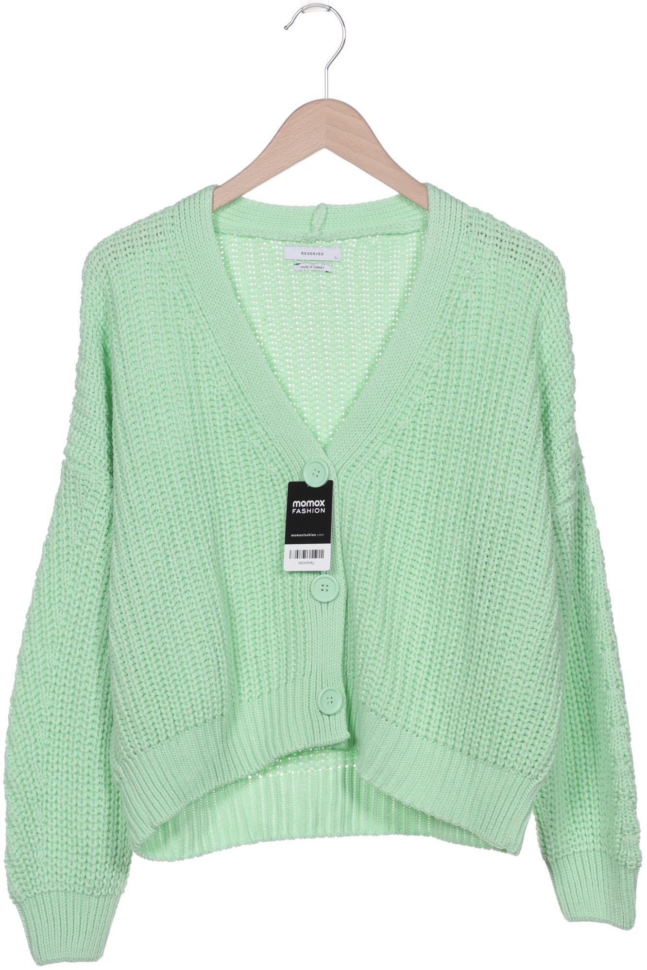 

Reserved Damen Strickjacke, hellgrün