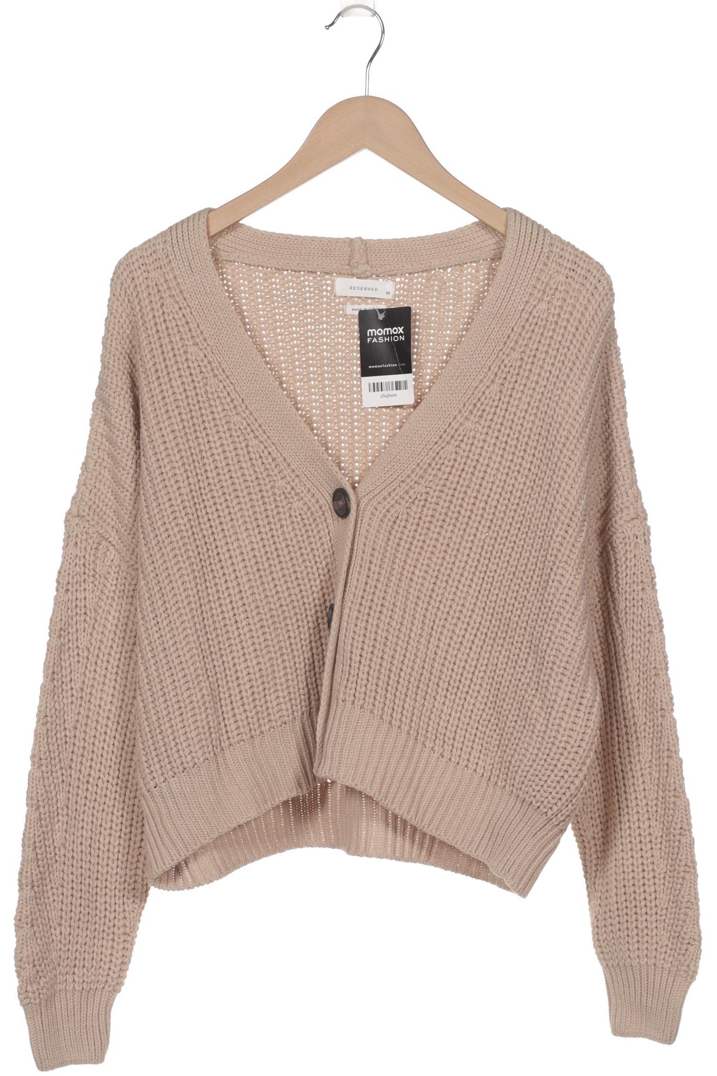 

Reserved Damen Strickjacke, beige, Gr. 38