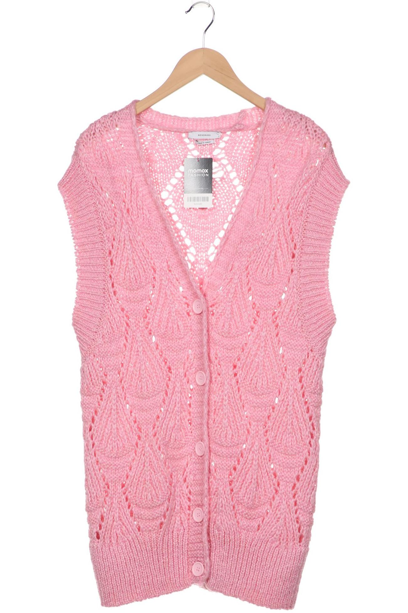 

Reserved Damen Strickjacke, pink