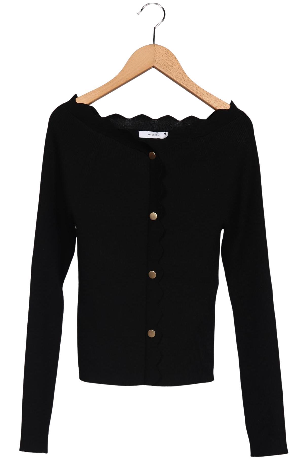 

Reserved Damen Strickjacke, schwarz, Gr. 38