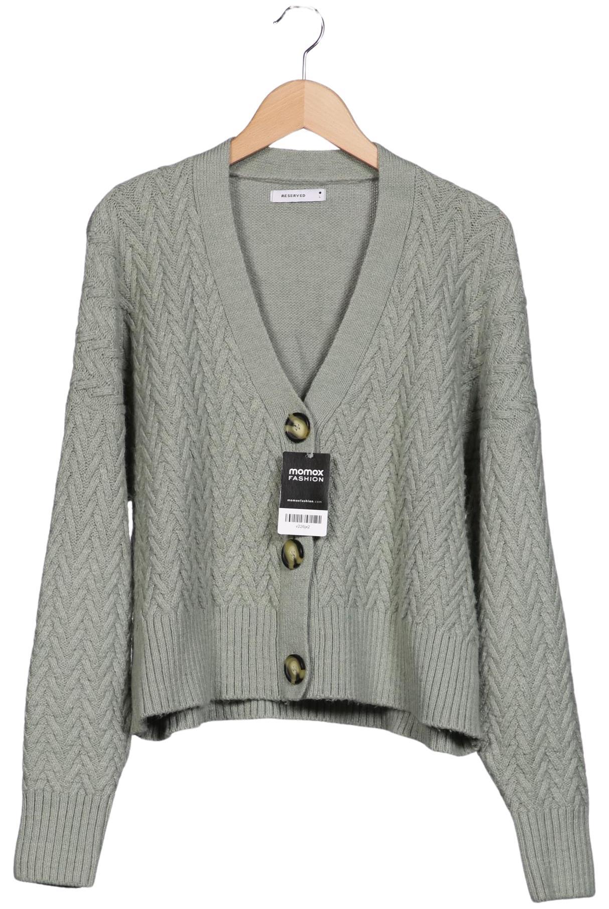 

Reserved Damen Strickjacke, hellgrün, Gr. 42