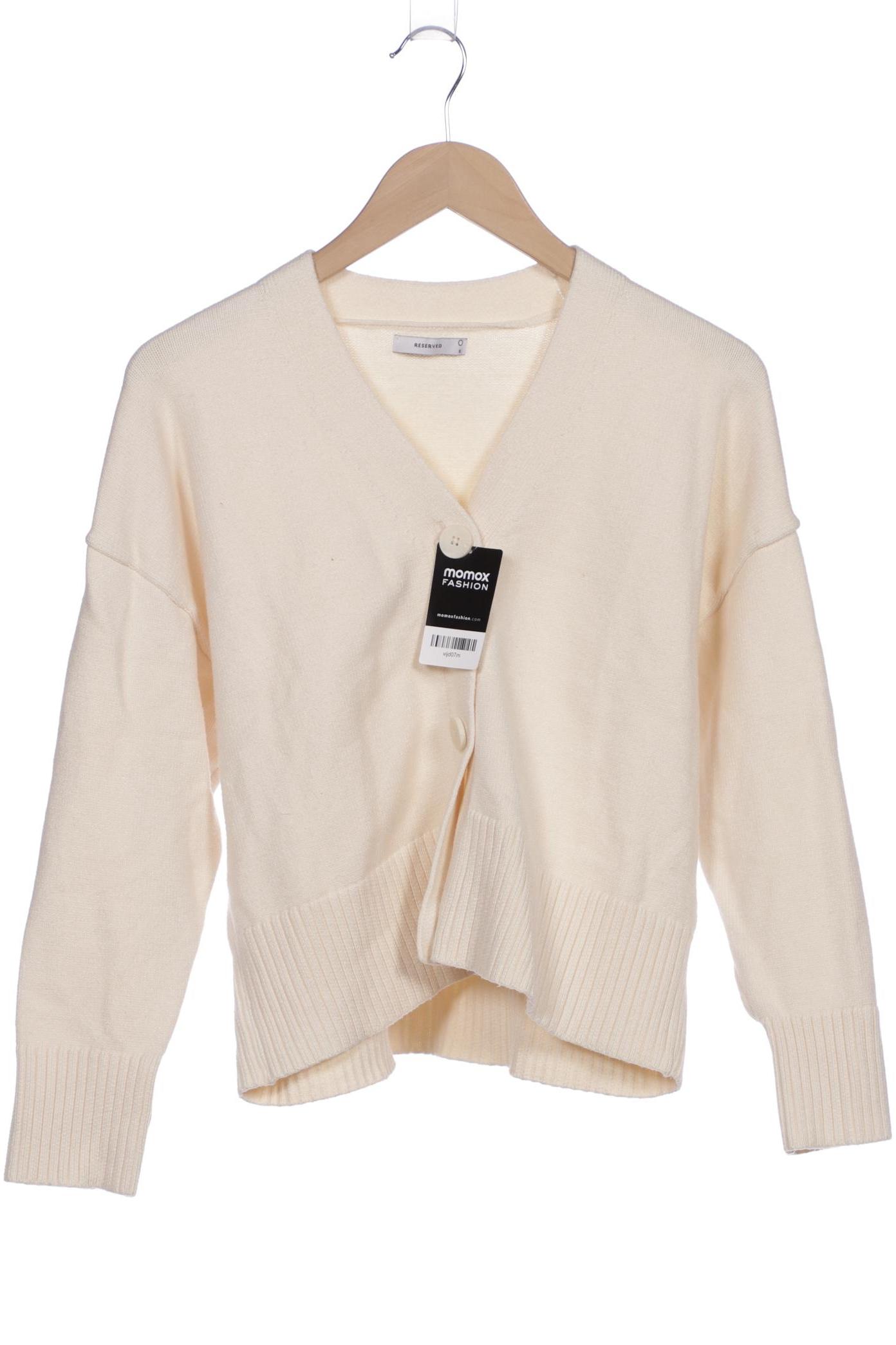 

Reserved Damen Strickjacke, cremeweiß, Gr. 36