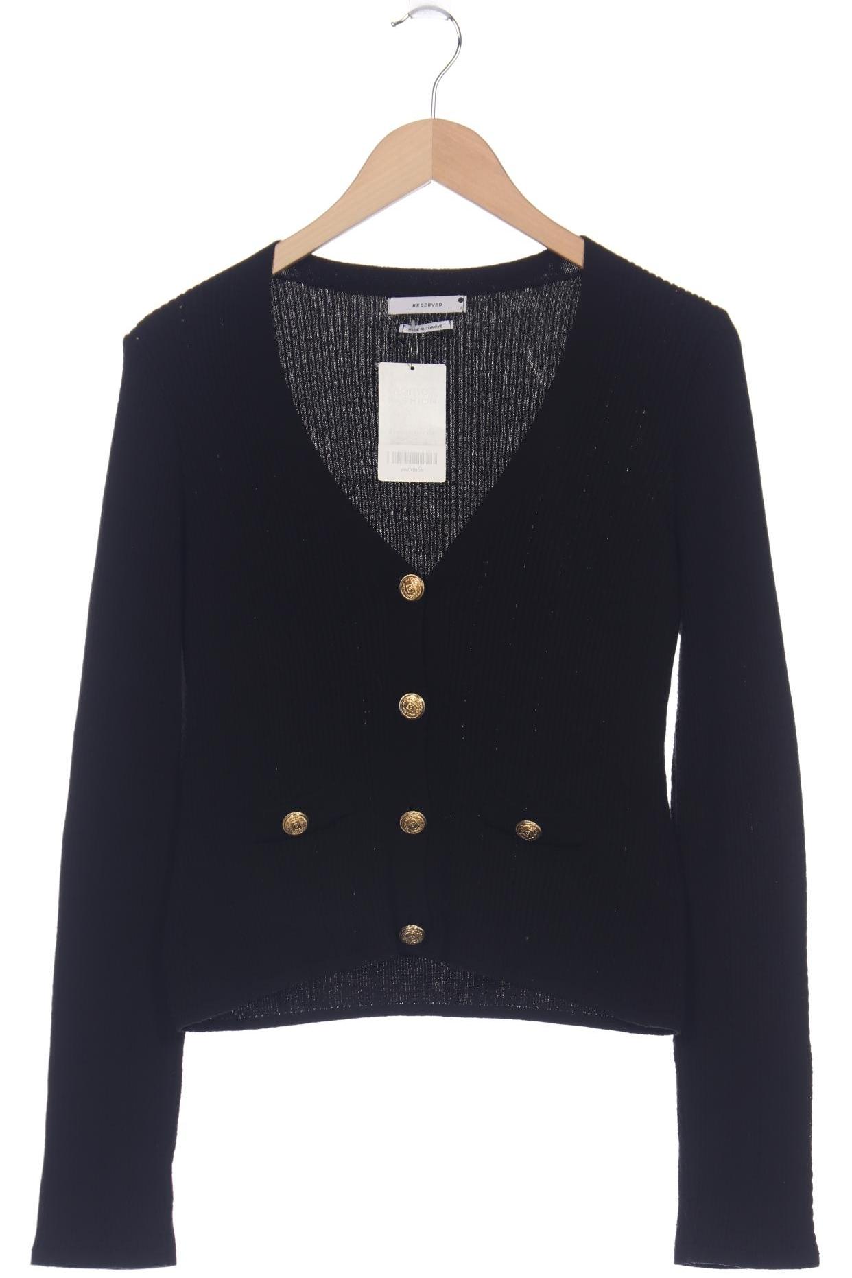 

Reserved Damen Strickjacke, schwarz, Gr. 42