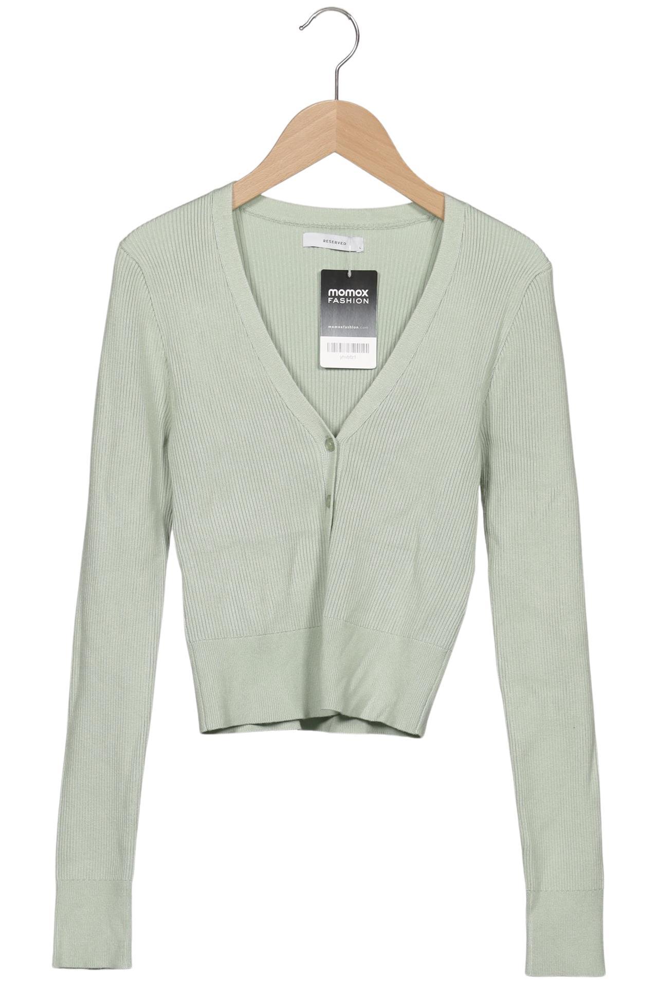 

Reserved Damen Strickjacke, hellgrün, Gr. 42