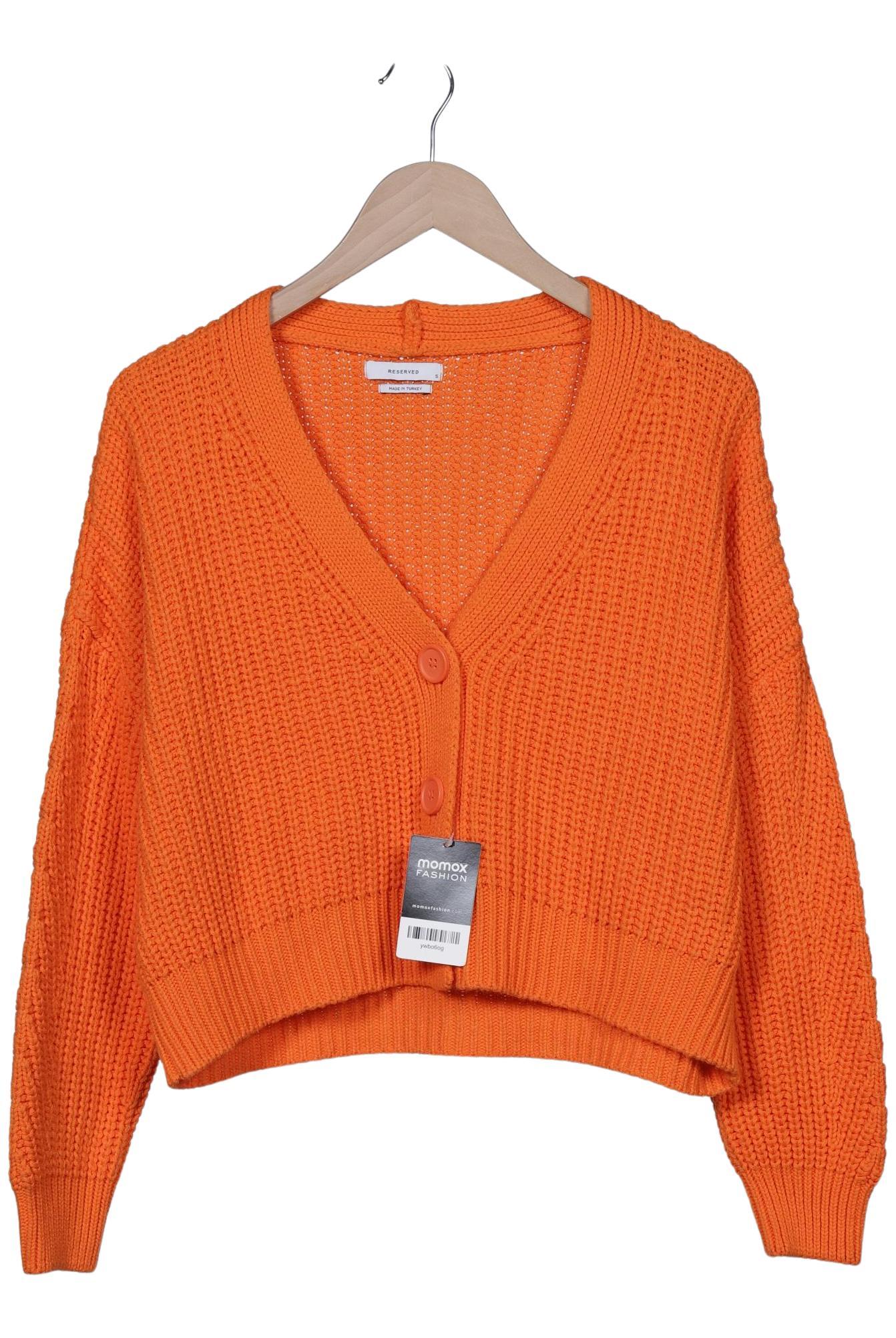 

Reserved Damen Strickjacke, orange, Gr. 36