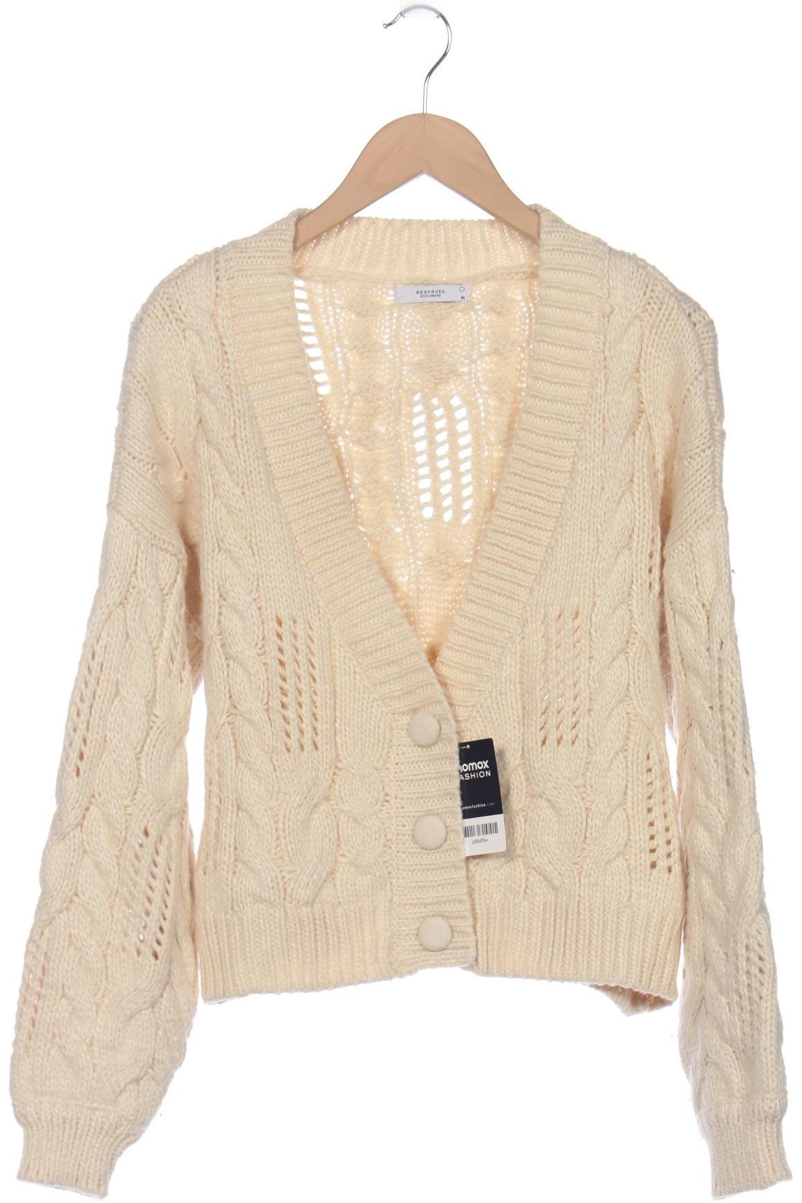 

Reserved Damen Strickjacke, cremeweiß, Gr. 38