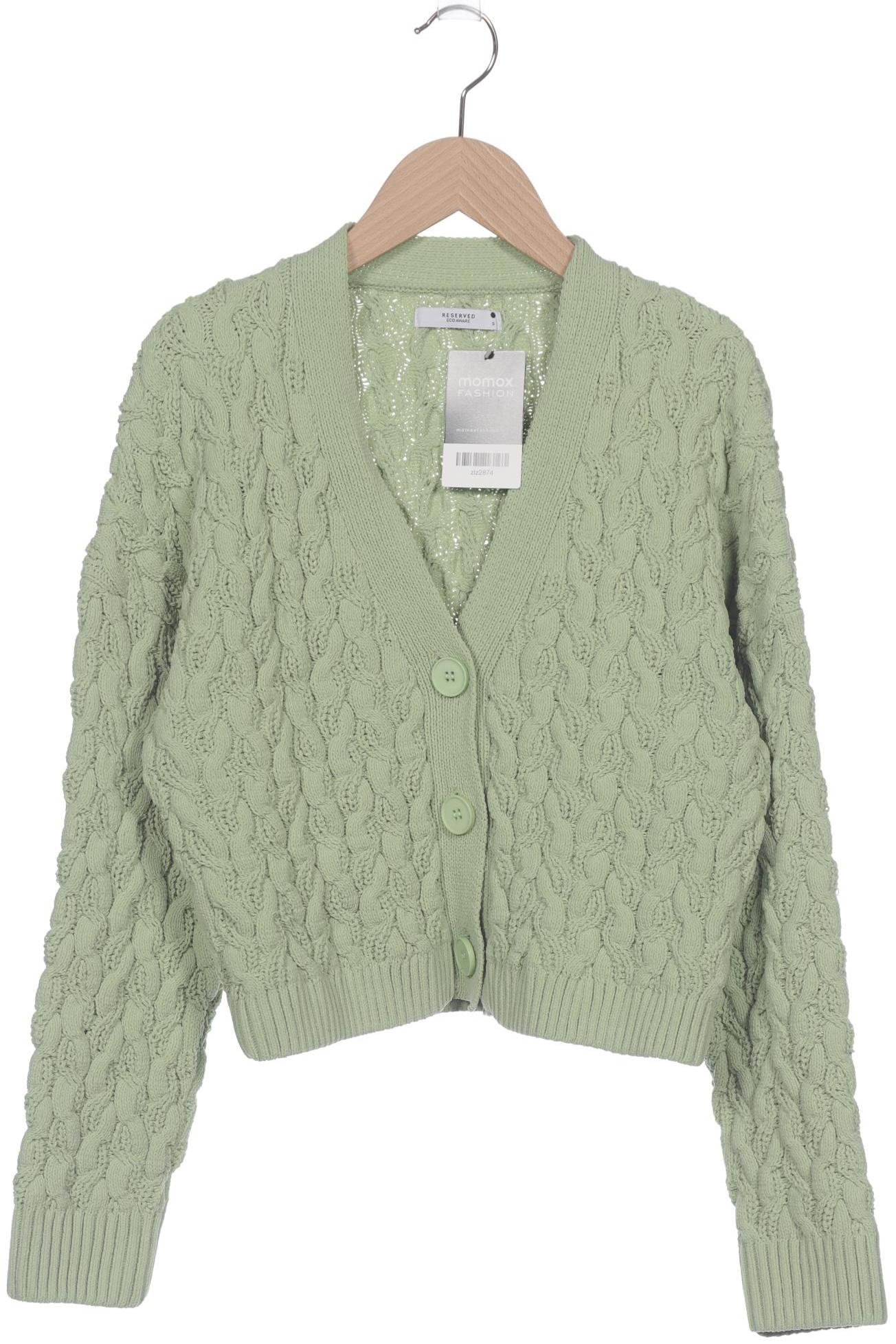 

Reserved Damen Strickjacke, hellgrün, Gr. 36