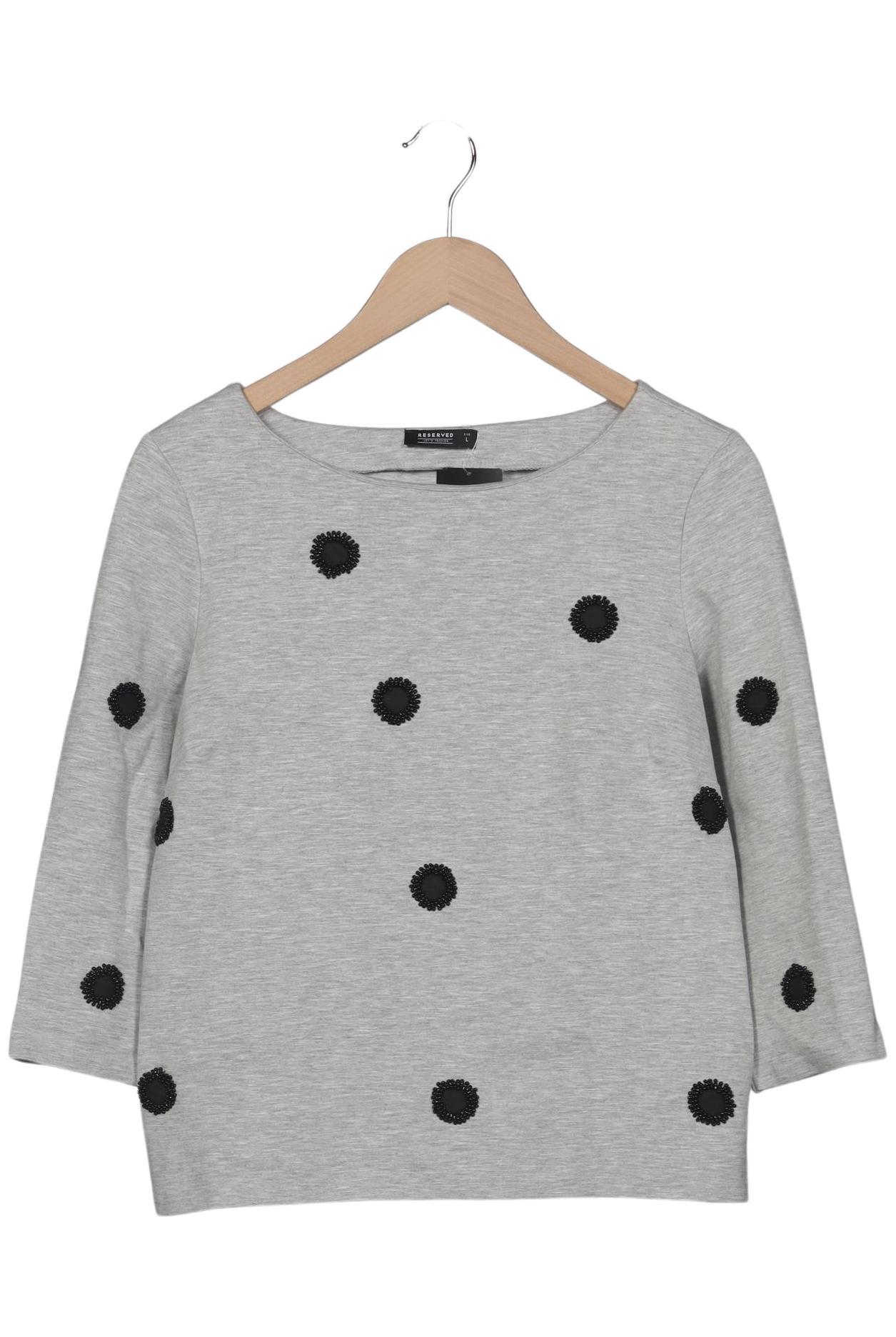 

Reserved Damen Sweatshirt, grau, Gr. 42