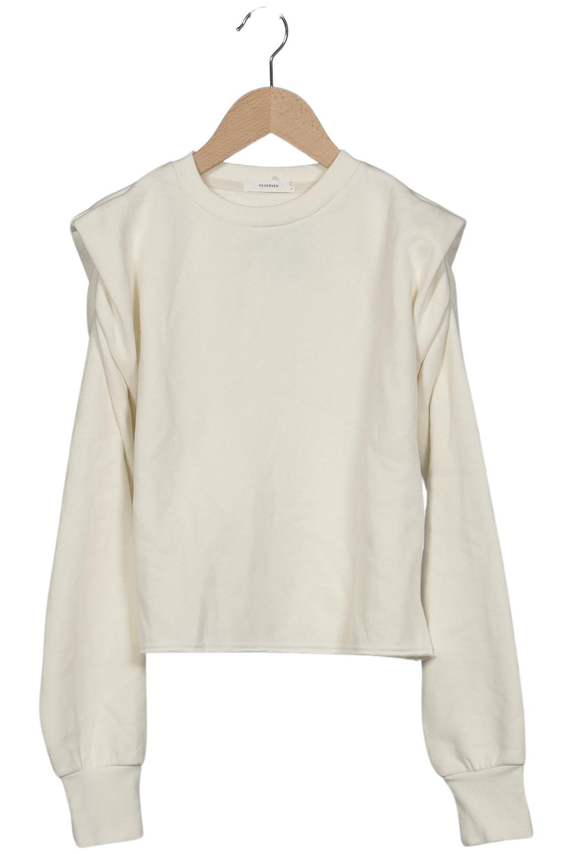

Reserved Damen Sweatshirt, cremeweiß, Gr. 36