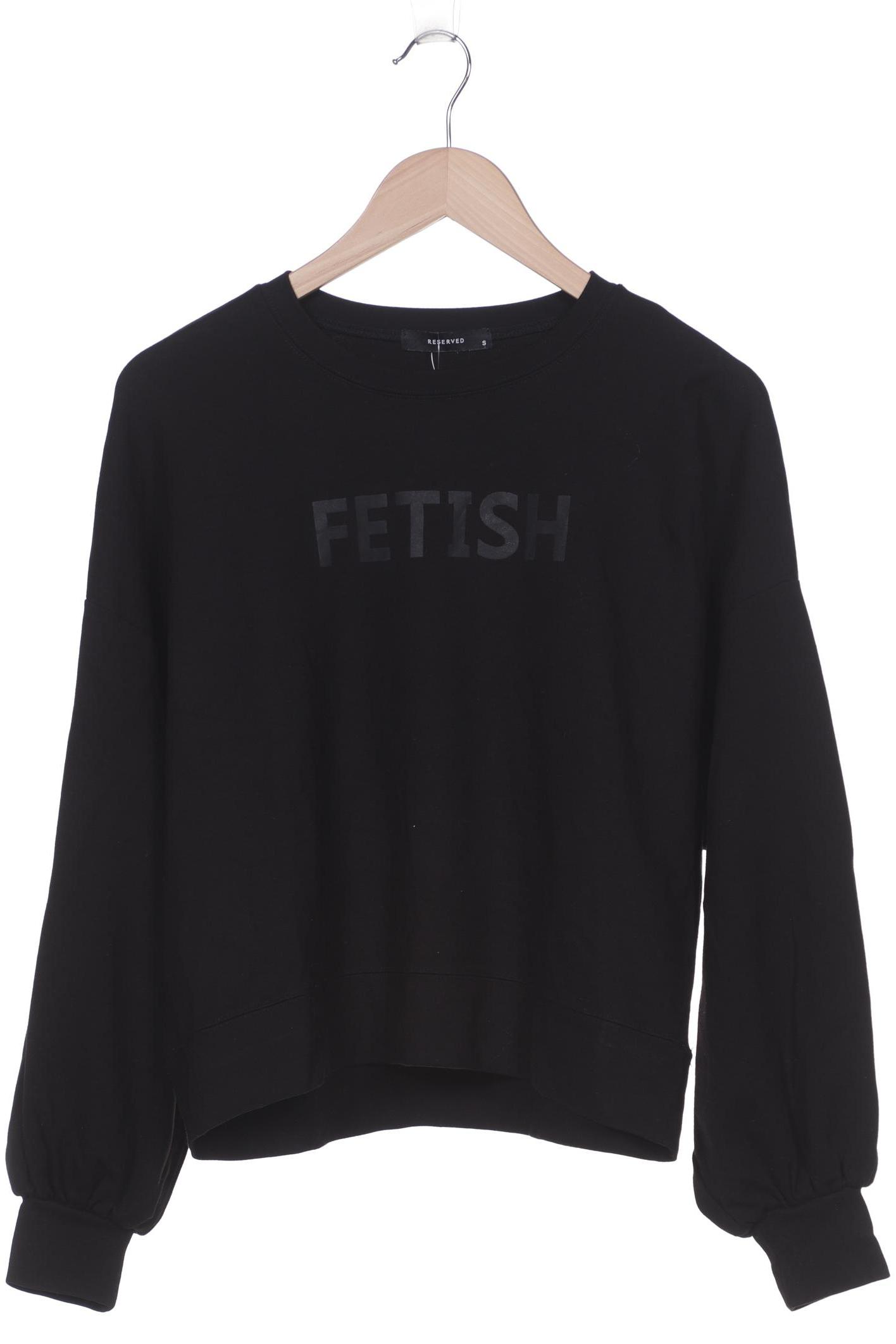 

Reserved Damen Sweatshirt, schwarz, Gr. 36