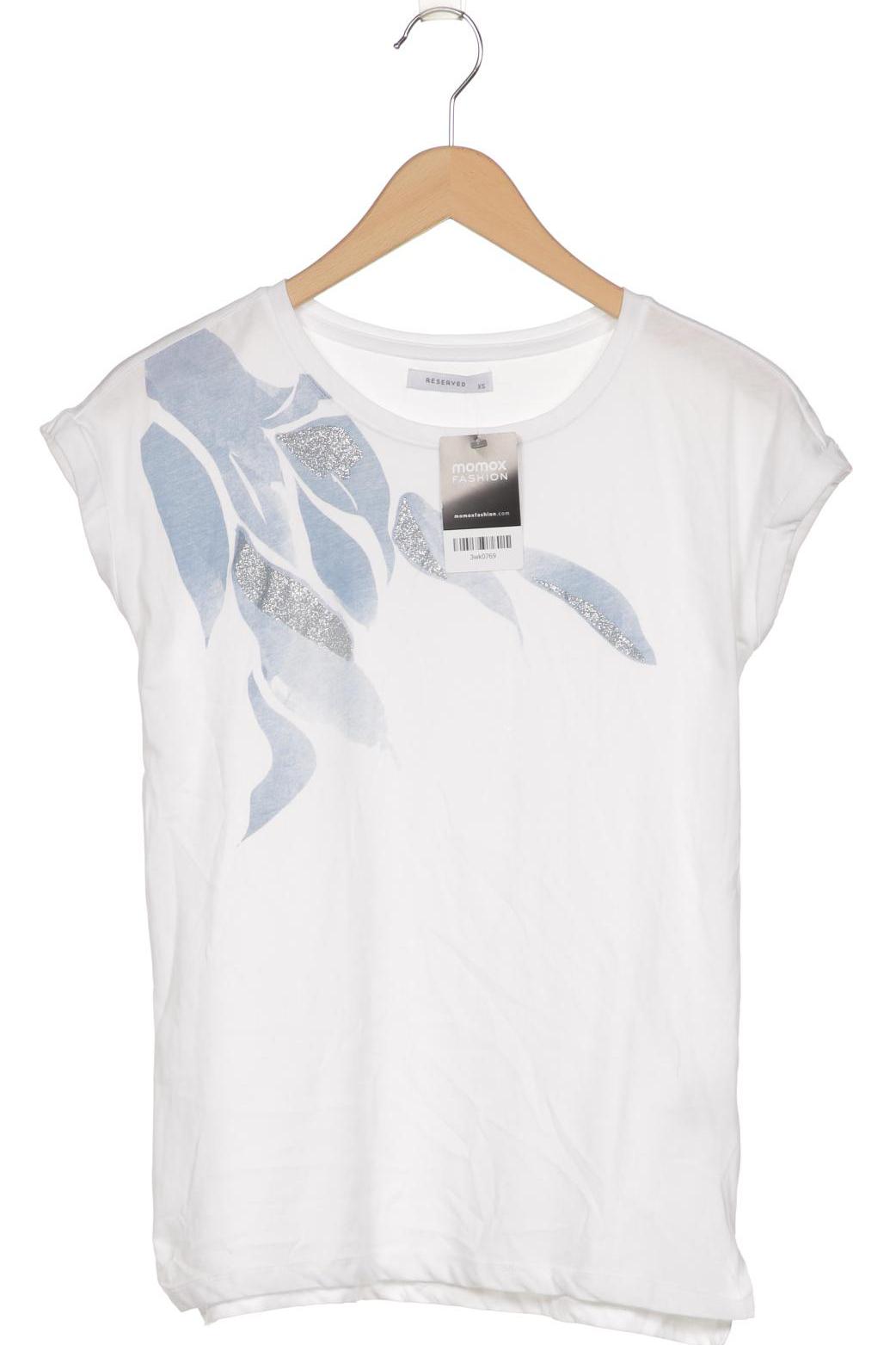 

Reserved Damen T-Shirt, weiß