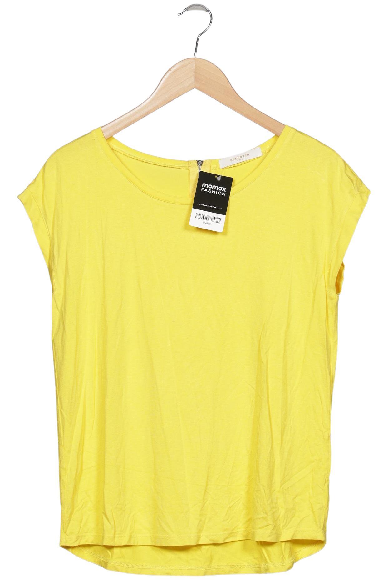 

Reserved Damen T-Shirt, gelb, Gr. 36