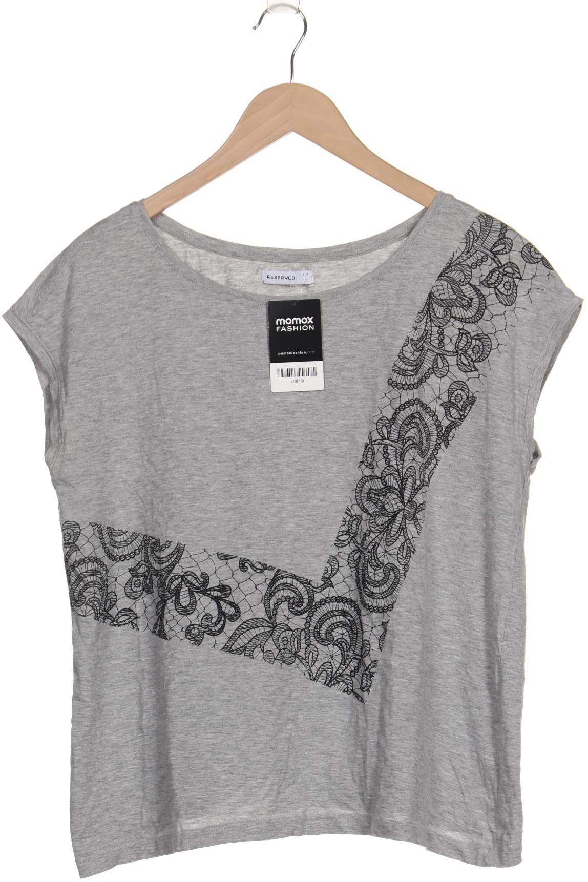 

Reserved Damen T-Shirt, grau, Gr. 42