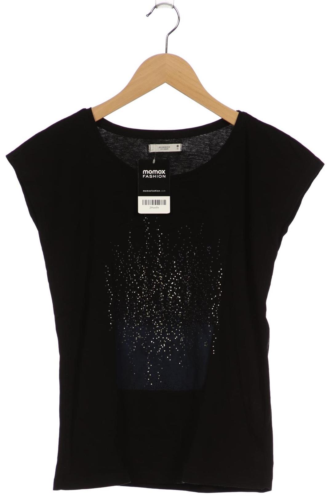 

Reserved Damen T-Shirt, schwarz, Gr. 38