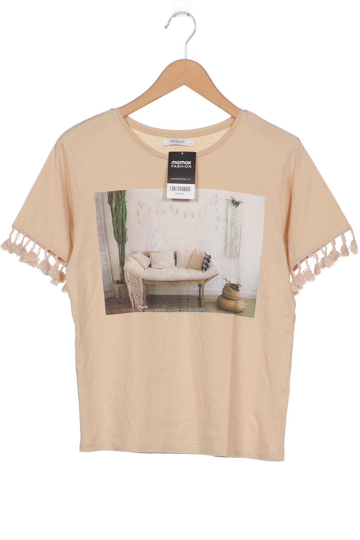 

Reserved Damen T-Shirt, beige