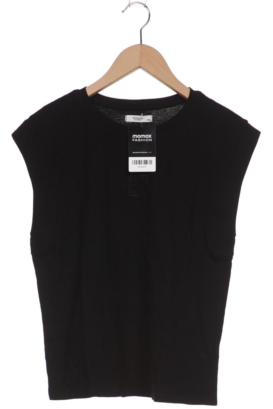 

Reserved Damen T-Shirt, schwarz