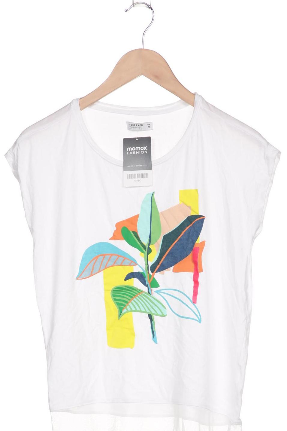 

Reserved Damen T-Shirt, weiß