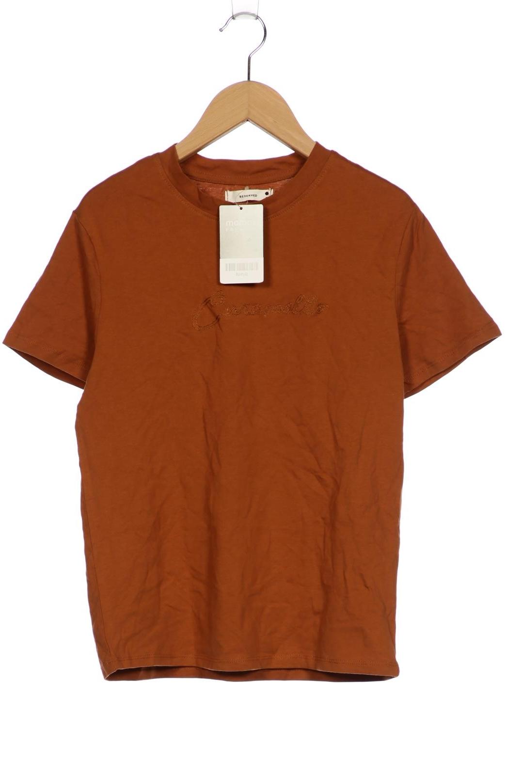

Reserved Damen T-Shirt, braun, Gr. 34