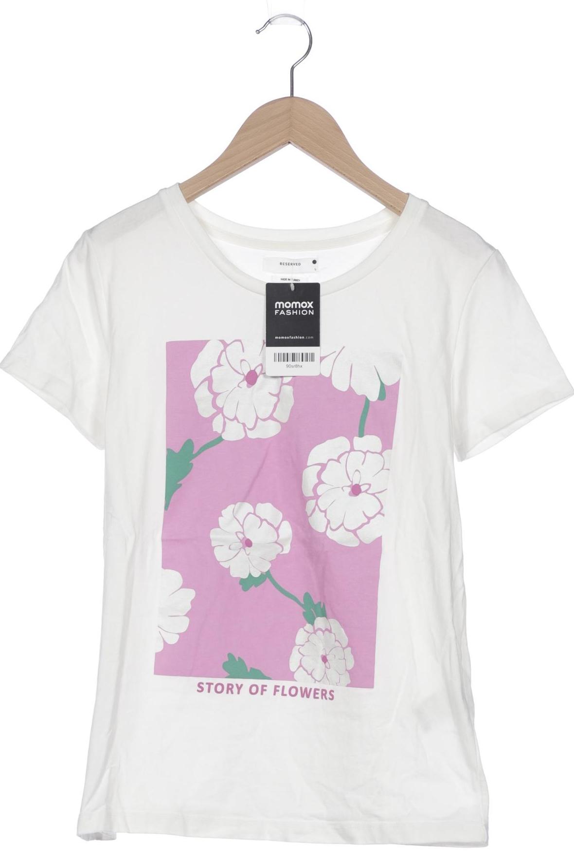 

Reserved Damen T-Shirt, weiß, Gr. 36